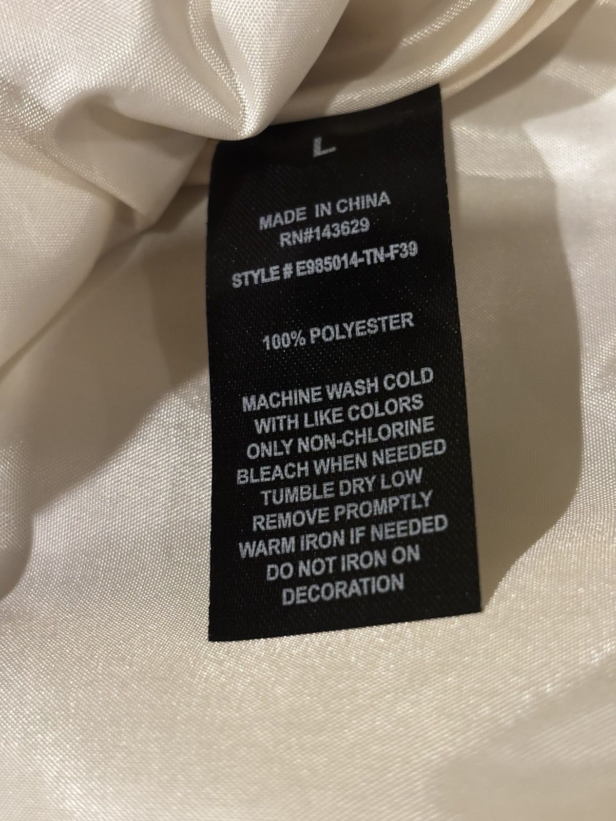 Other Men’s cream hoodie jacket.mj1217 Size US L / EU 52-54 / 3 - 5 Thumbnail