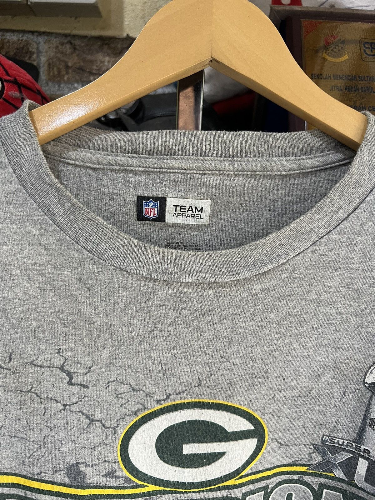 NFL 🔥NFL Green Bay Packers Champion Super Bowl XLV Size US XXL / EU 58 / 5 - 7 Thumbnail