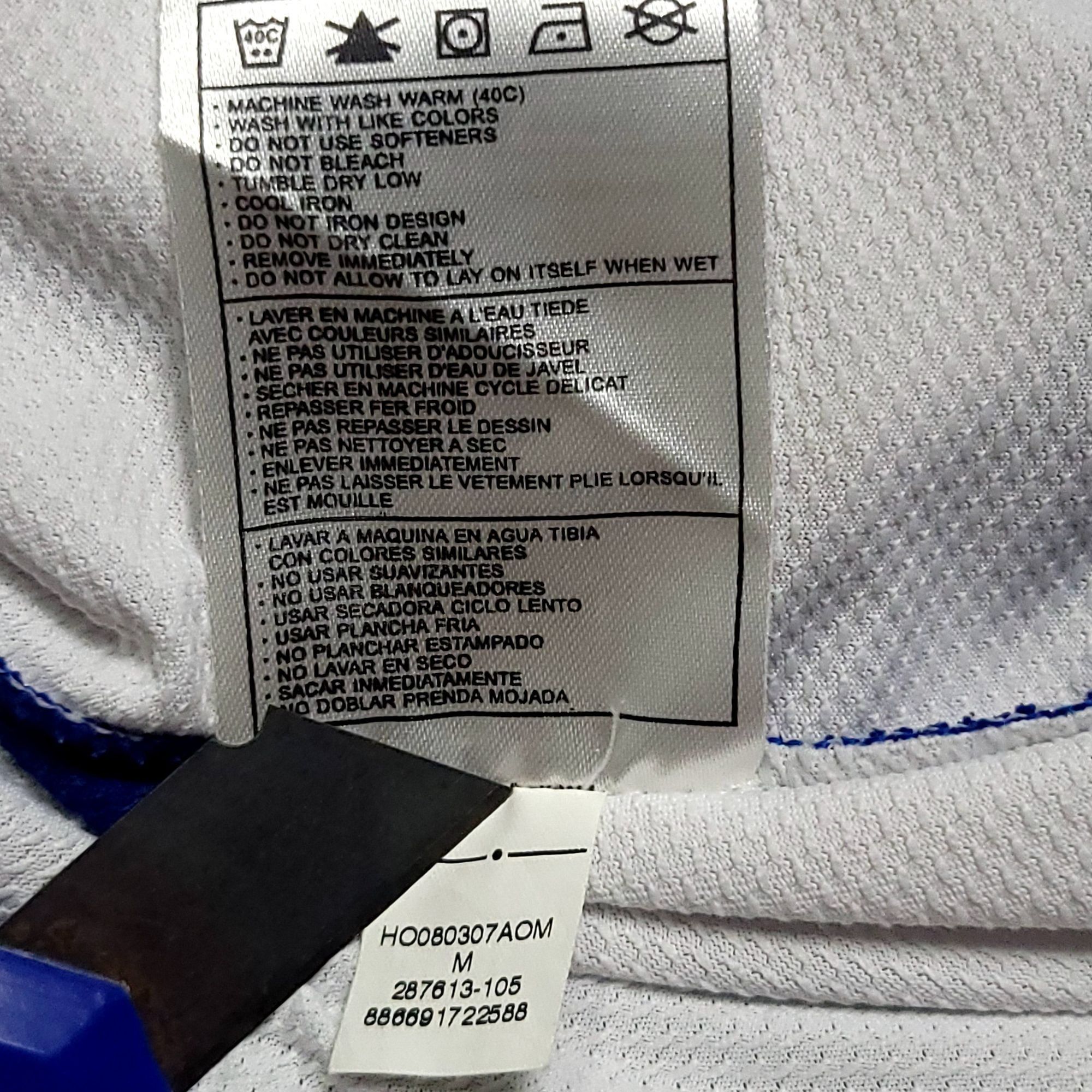 Nike Ronaldo Manchester United UEFA FINAL 2008 2009 Soccer Jersey Size US M / EU 48-50 / 2 - 8 Thumbnail