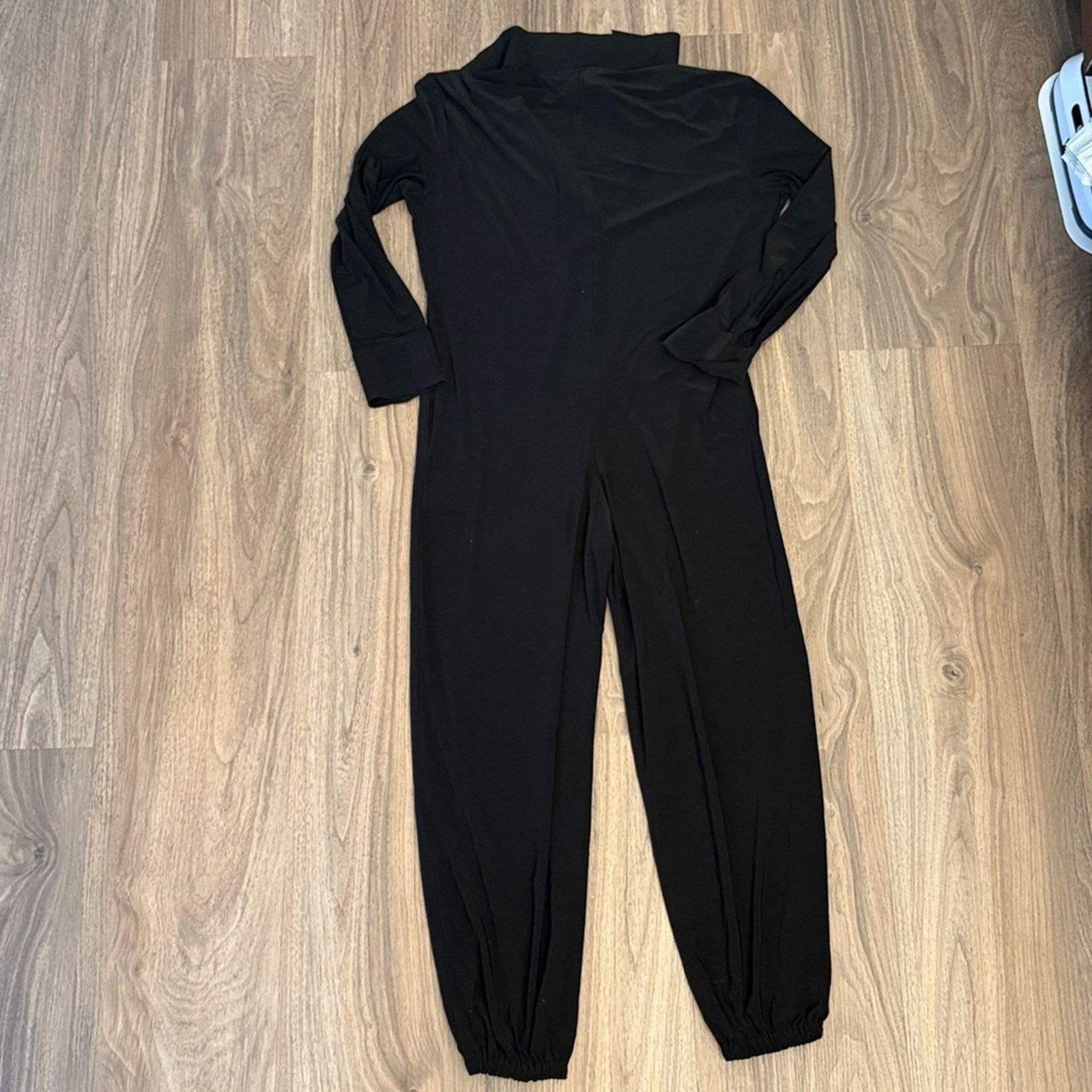 Norma Kamali Norma Kamali women’s long Velcro shirt jogger jumpsuit Size 26" / US 2 / IT 38 - 4 Thumbnail