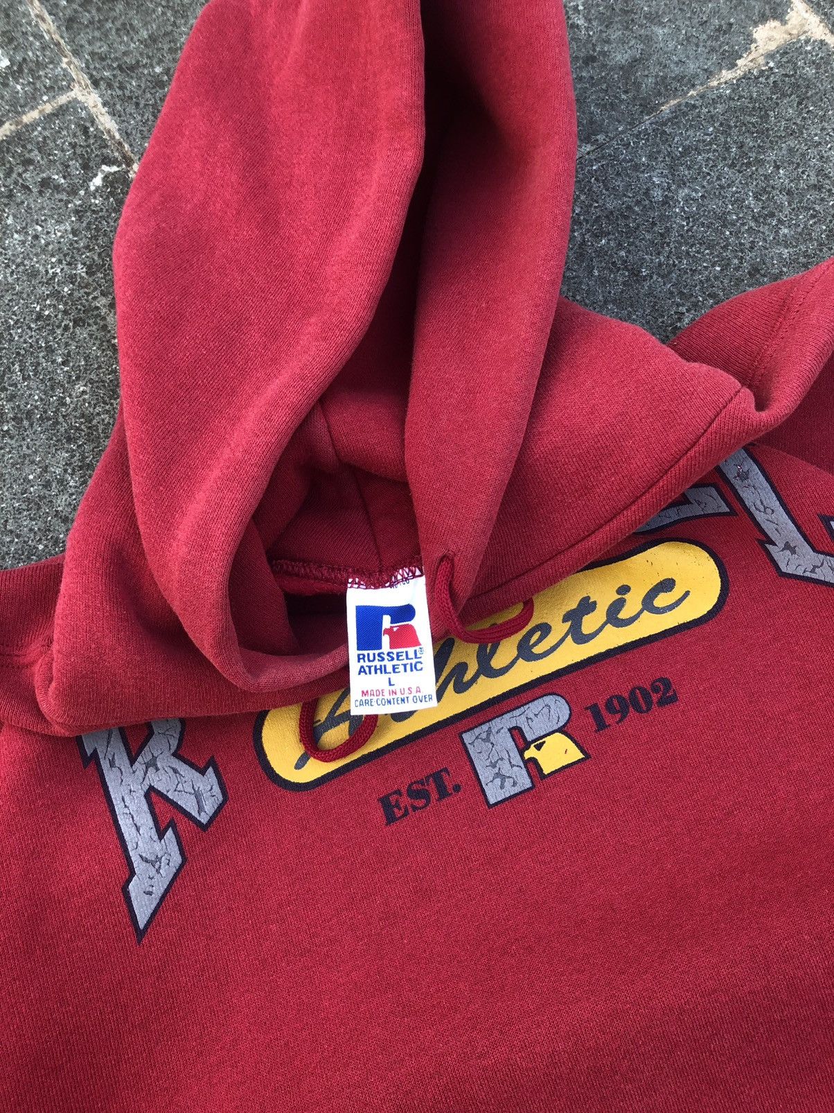 Russell Athletic Final Drop! Vintage Russell Athletic Hoodie Size US L / EU 52-54 / 3 - 5 Thumbnail
