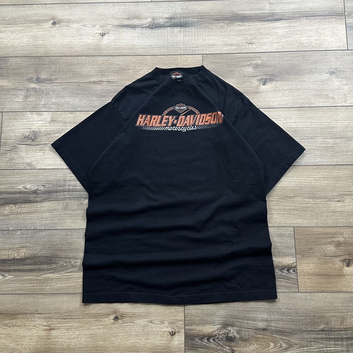 Harley Davidson Vintage 2000s Harley Davidson Made in USA Biker Graphic Tee Size US XL / EU 56 / 4 - 1 Thumbnail