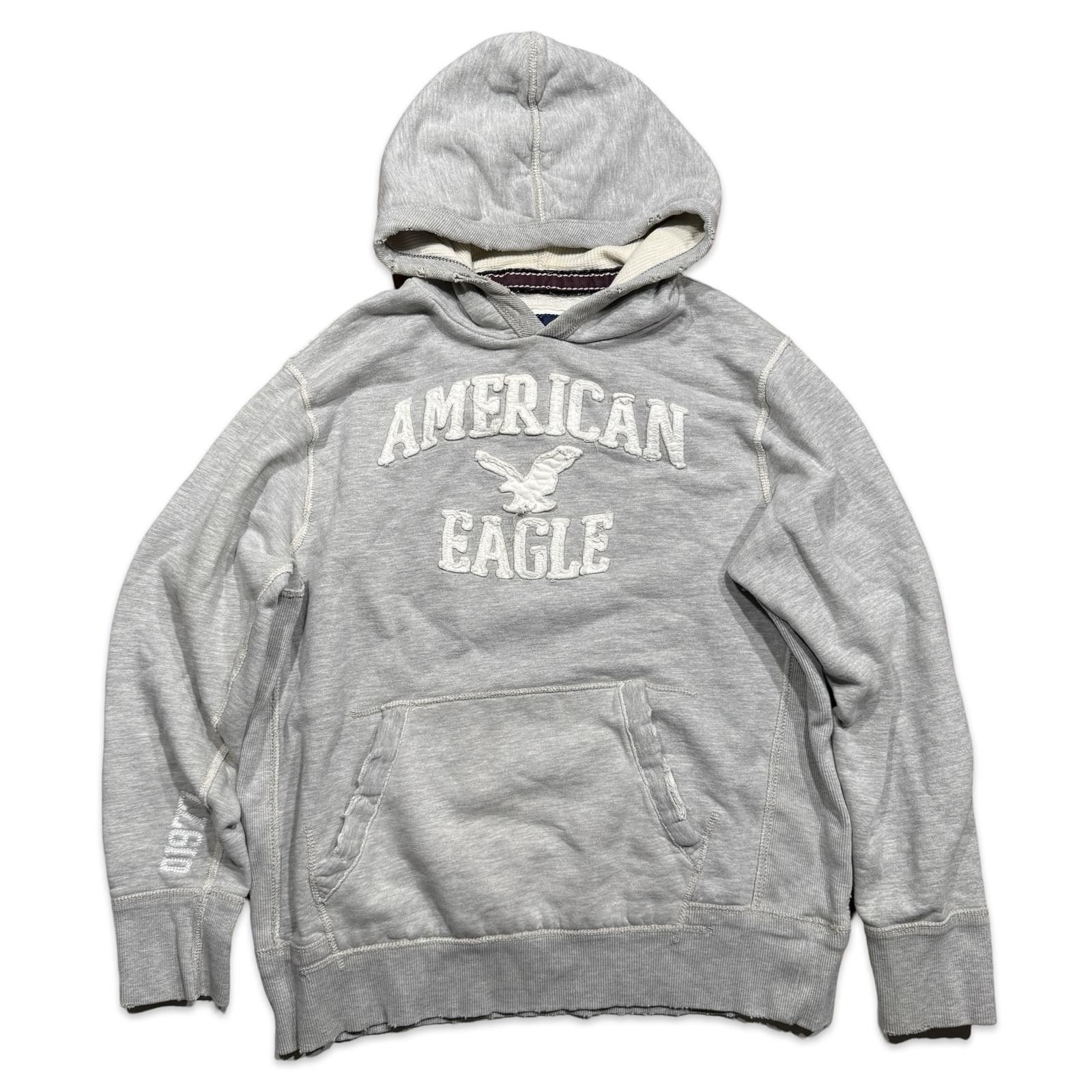 American Eagle Outfitters American Eagle Y2K Gray Thermal