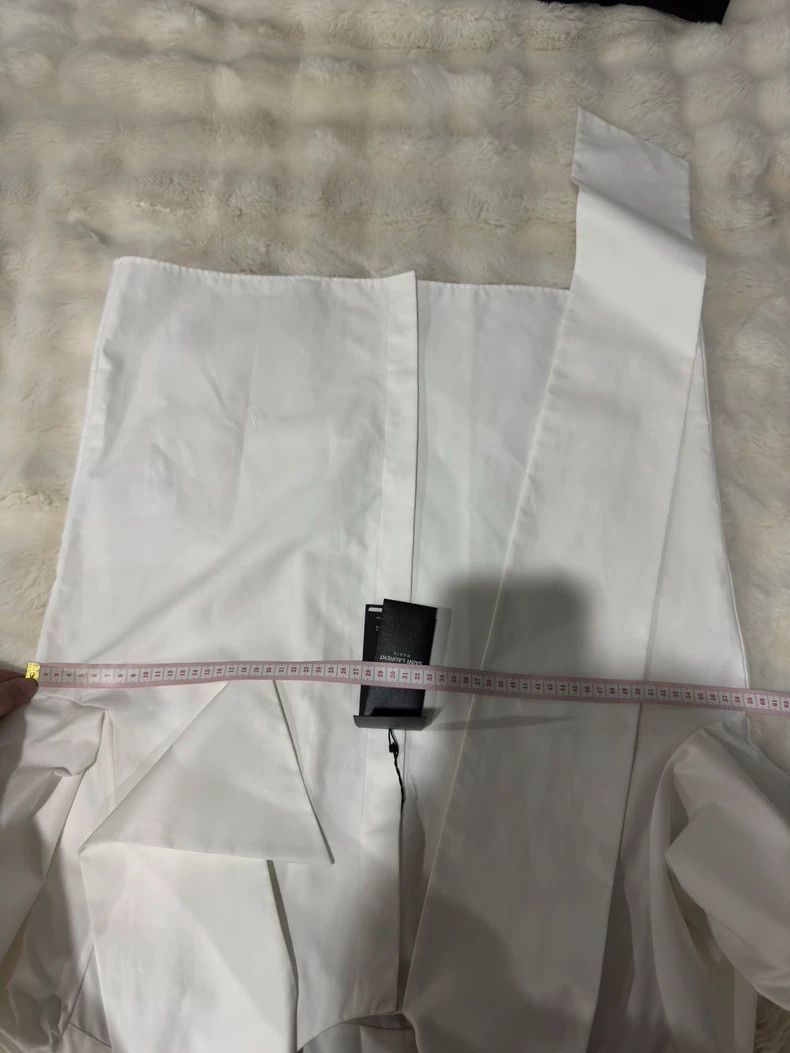 Saint Laurent Paris Saint Laurent Paris size 40 Big iris knot shirt Size L / US 10 / IT 46 - 7 Thumbnail