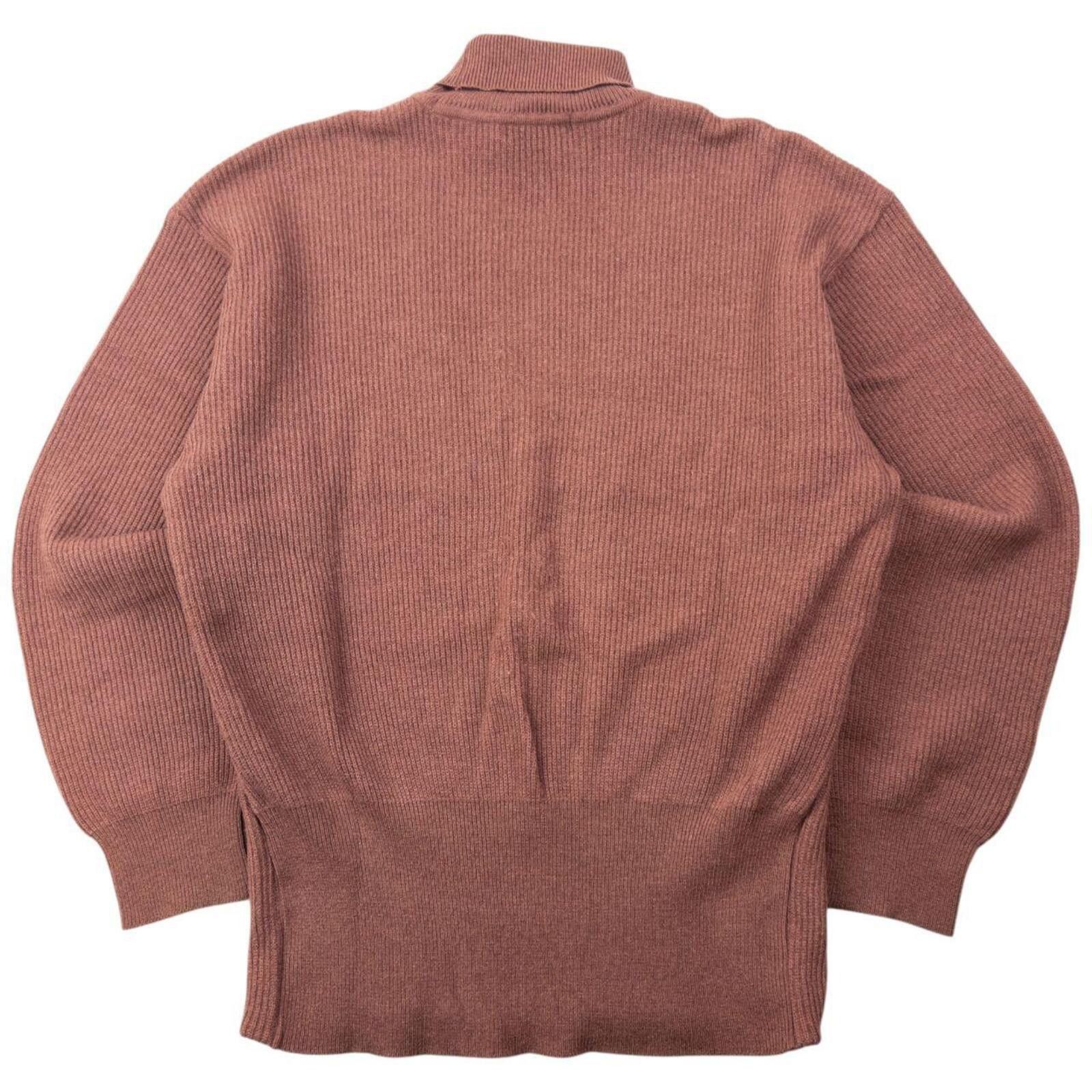 Issey Miyake Vintage 2000s Issey Miyake Layered Turtleneck Wool Jumper M Size US M / EU 48-50 / 2 - 3 Thumbnail