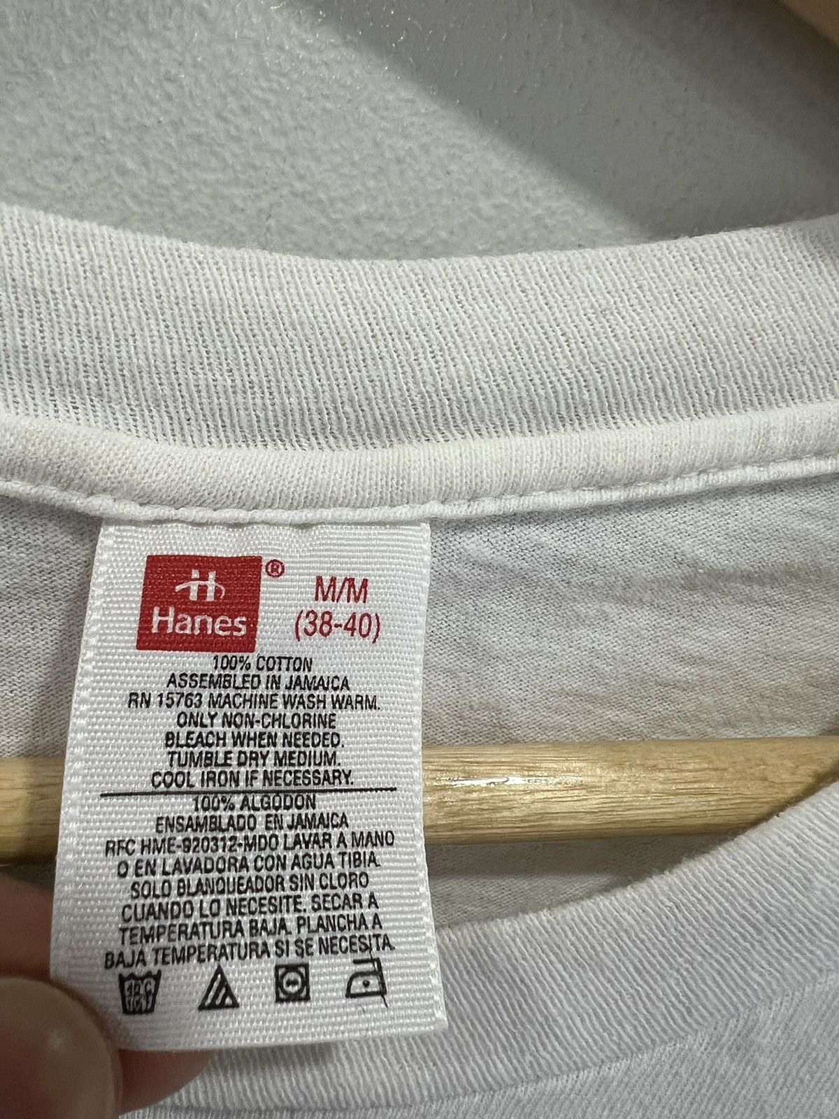 Vintage Vintage 90s Blank Tee Shirt single stitched Size US M / EU 48-50 / 2 - 3 Thumbnail