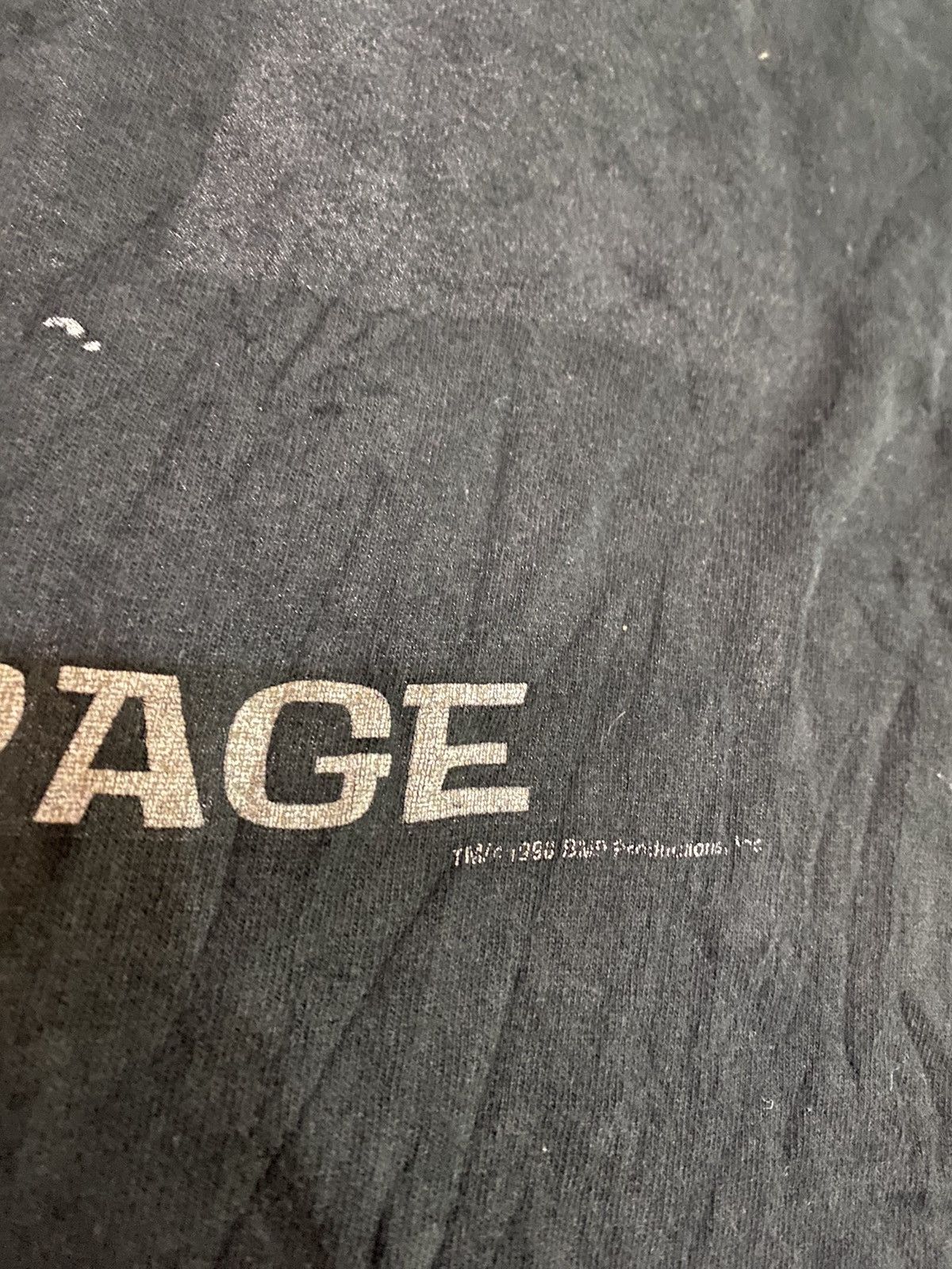 Fruit Of The Loom × Vintage Vintage Bettie Page 90s Size US XL / EU 56 / 4 - 4 Thumbnail