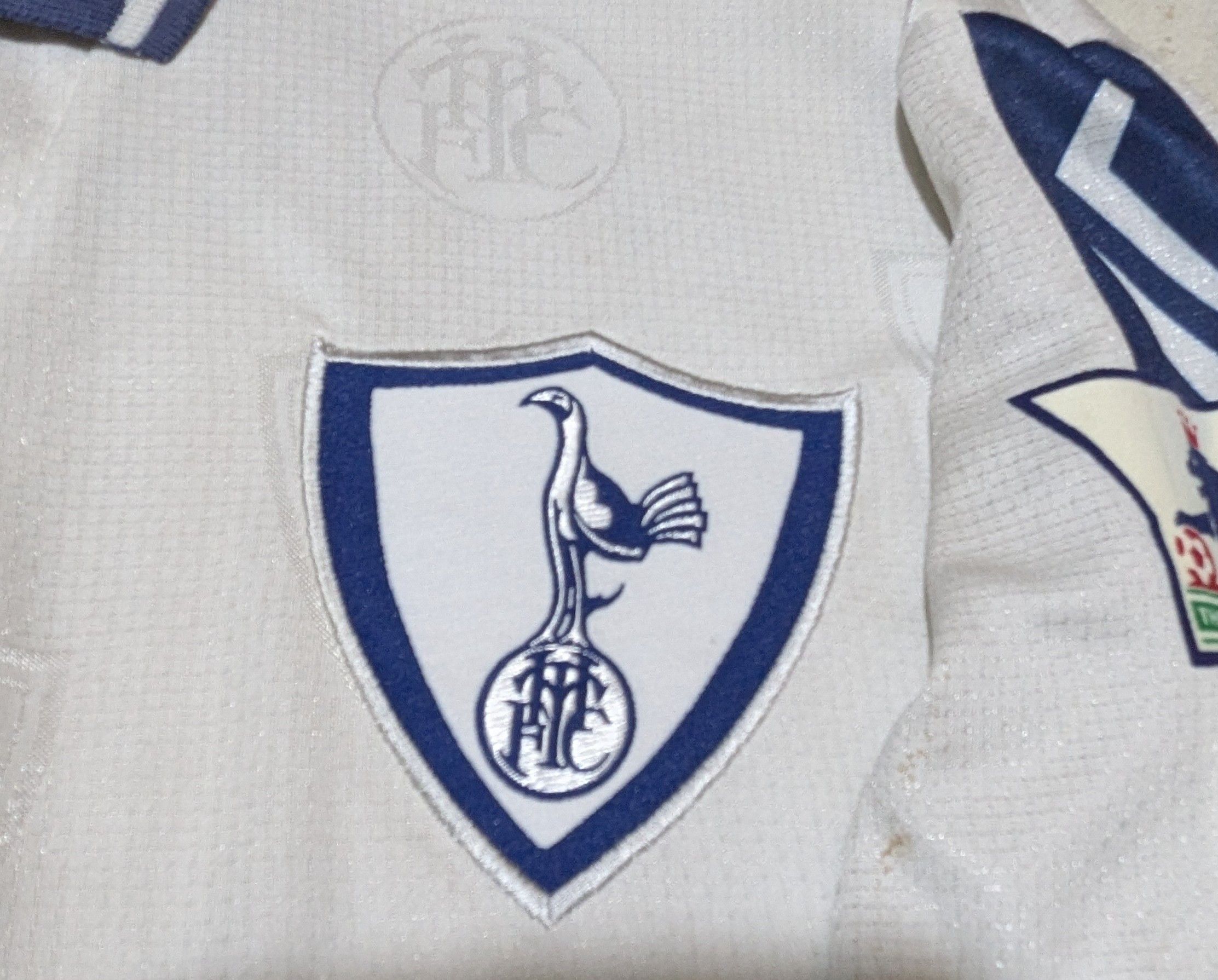 PONY Tottenham Hotspur 1995 home Anderton jersey football shirt Size US L / EU 52-54 / 3 - 7 Thumbnail