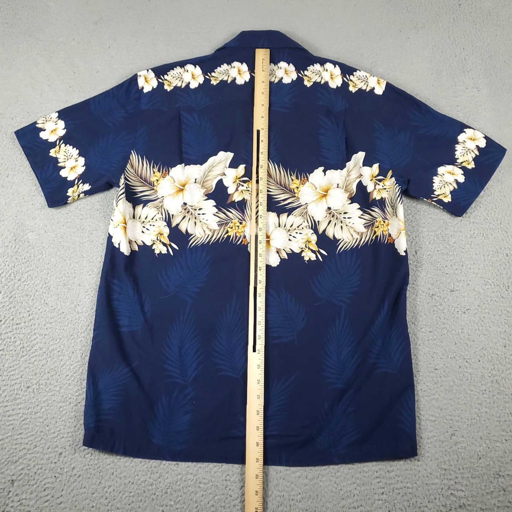 Vintage Pacific Legend Button-Up Shirt Mens Large Blue Floral Hawaiian Beach Aloha Size US L / EU 52-54 / 3 - 3 Thumbnail
