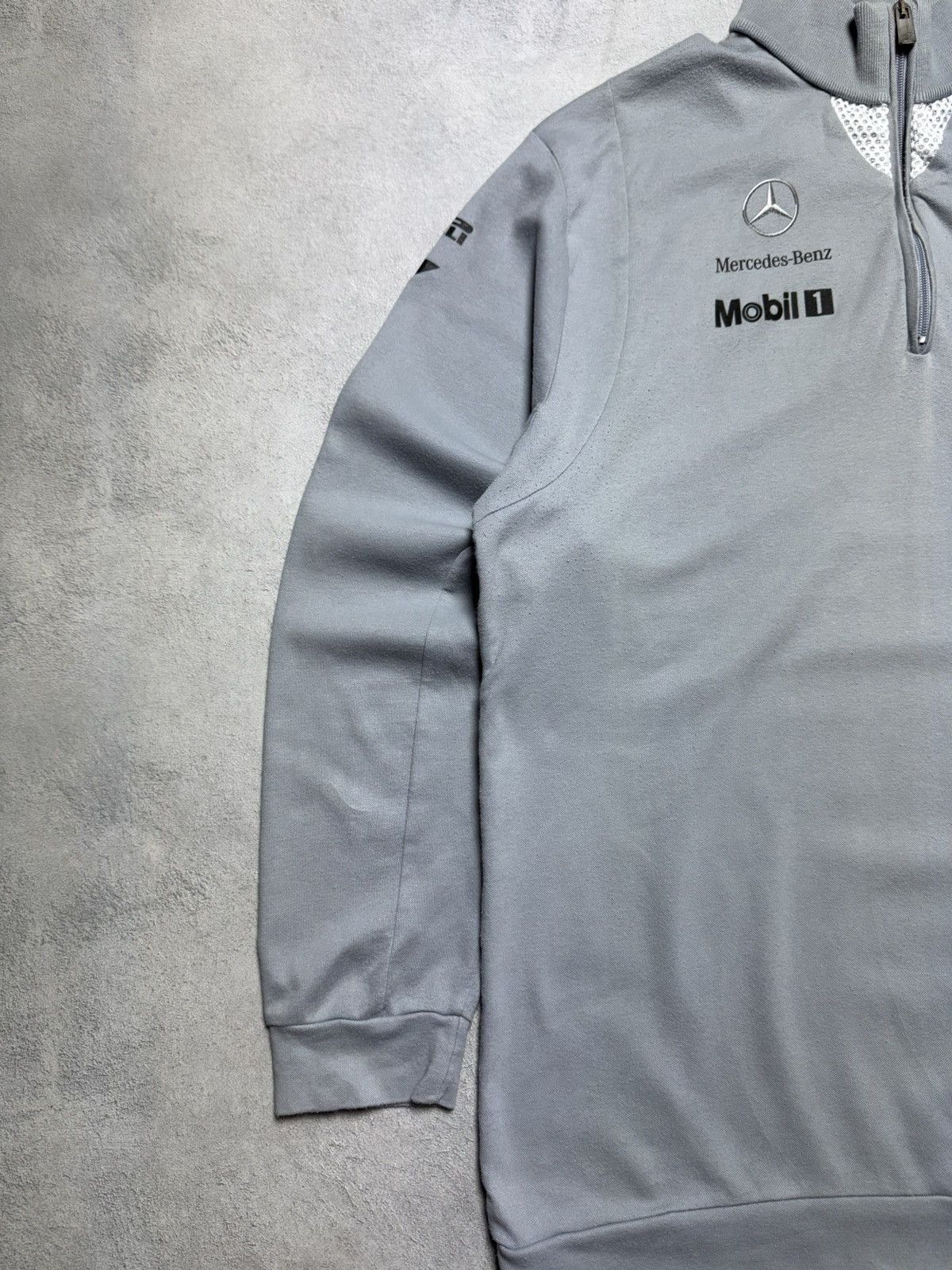 Mercedes-Benz Mercedes Benz McLaren F1 Racing Team 1/4 Zip Sweater Size US XXL / EU 58 / 5 - 5 Thumbnail
