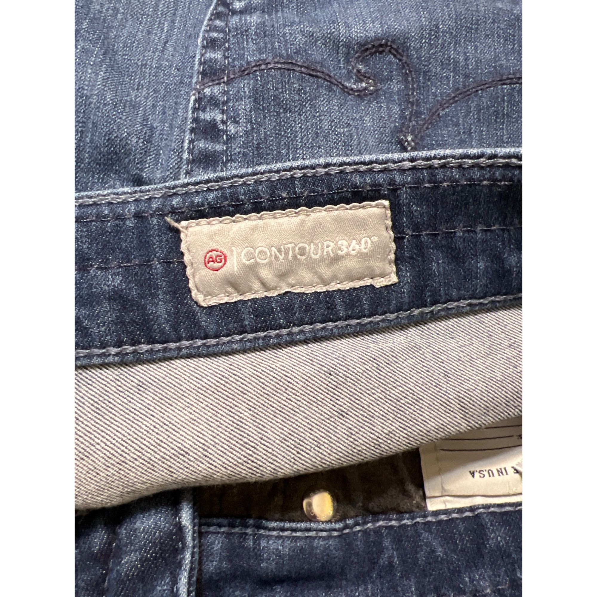 AG Adriano Goldschmied AG Adriano Goldschmied Farrah Skinny High Rise Jeans Contour Size 29" - 5 Thumbnail