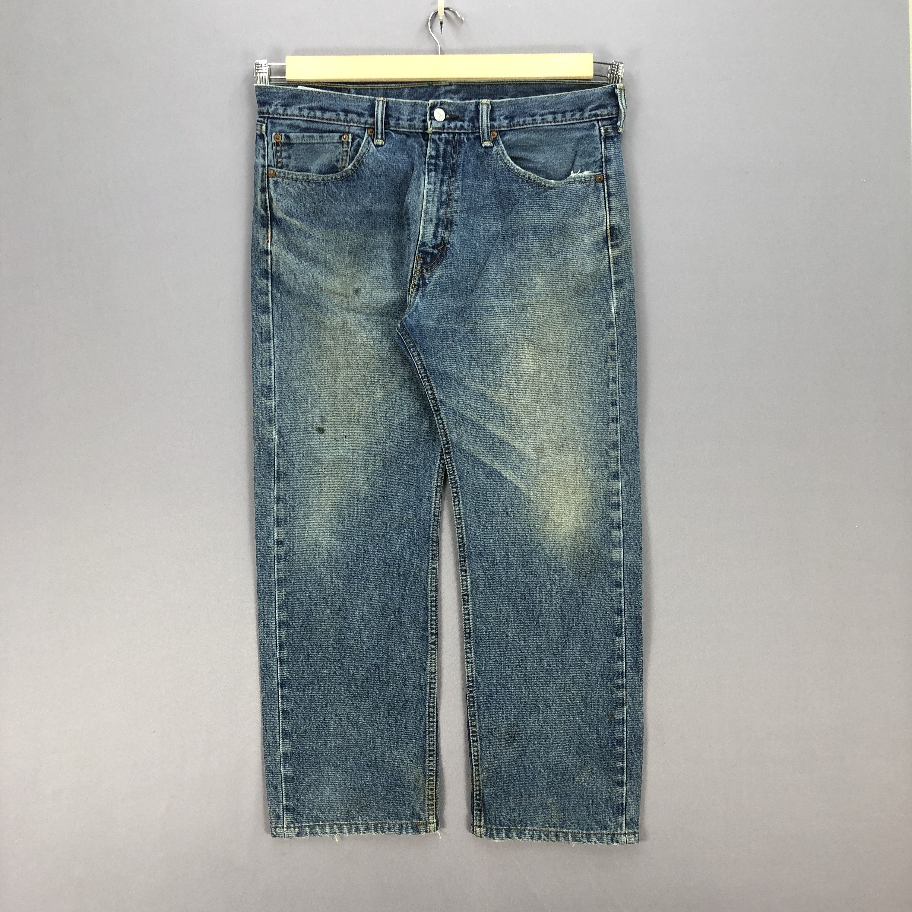 Levi's Vintage Levi's 505 Faded Light Wash Jeans Levis Denim Pants Size US 36 / EU 52 - 1 Thumbnail