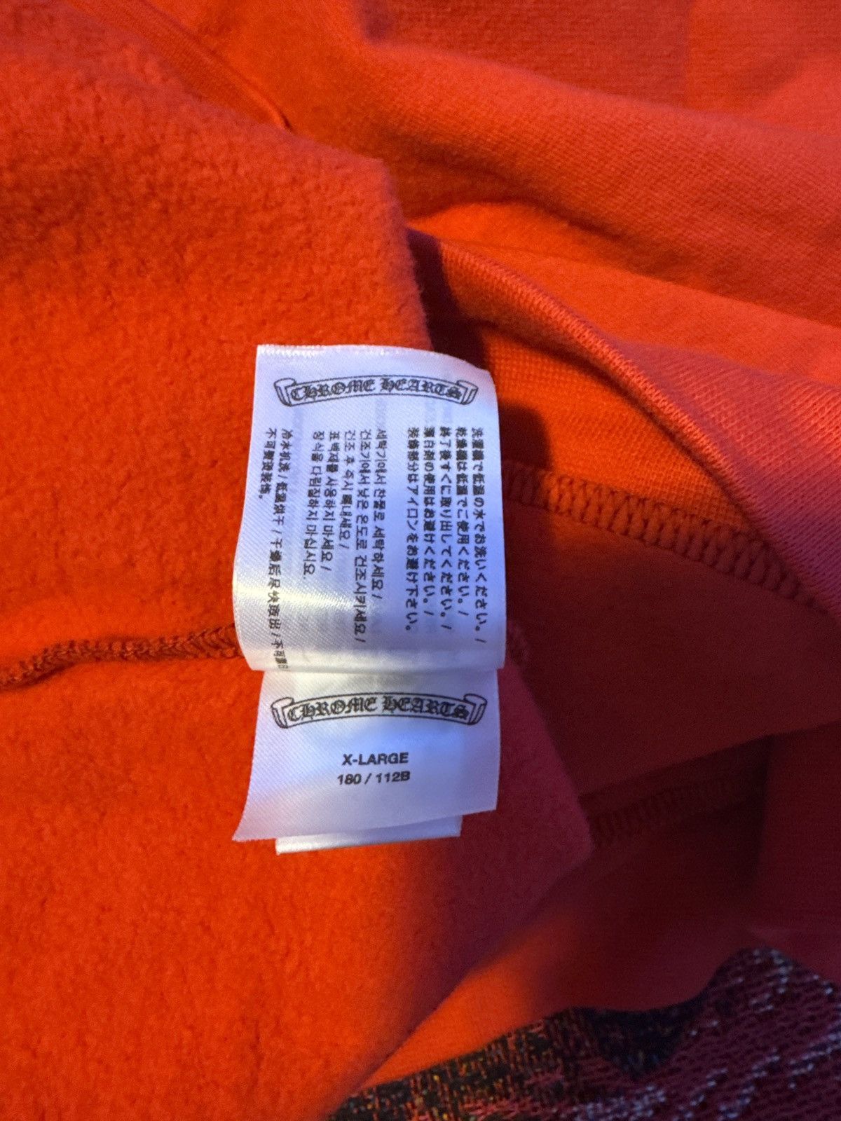 Chrome Hearts Chrome Hearts Red Scroll Hoodie Size US XL / EU 56 / 4 - 22 Thumbnail