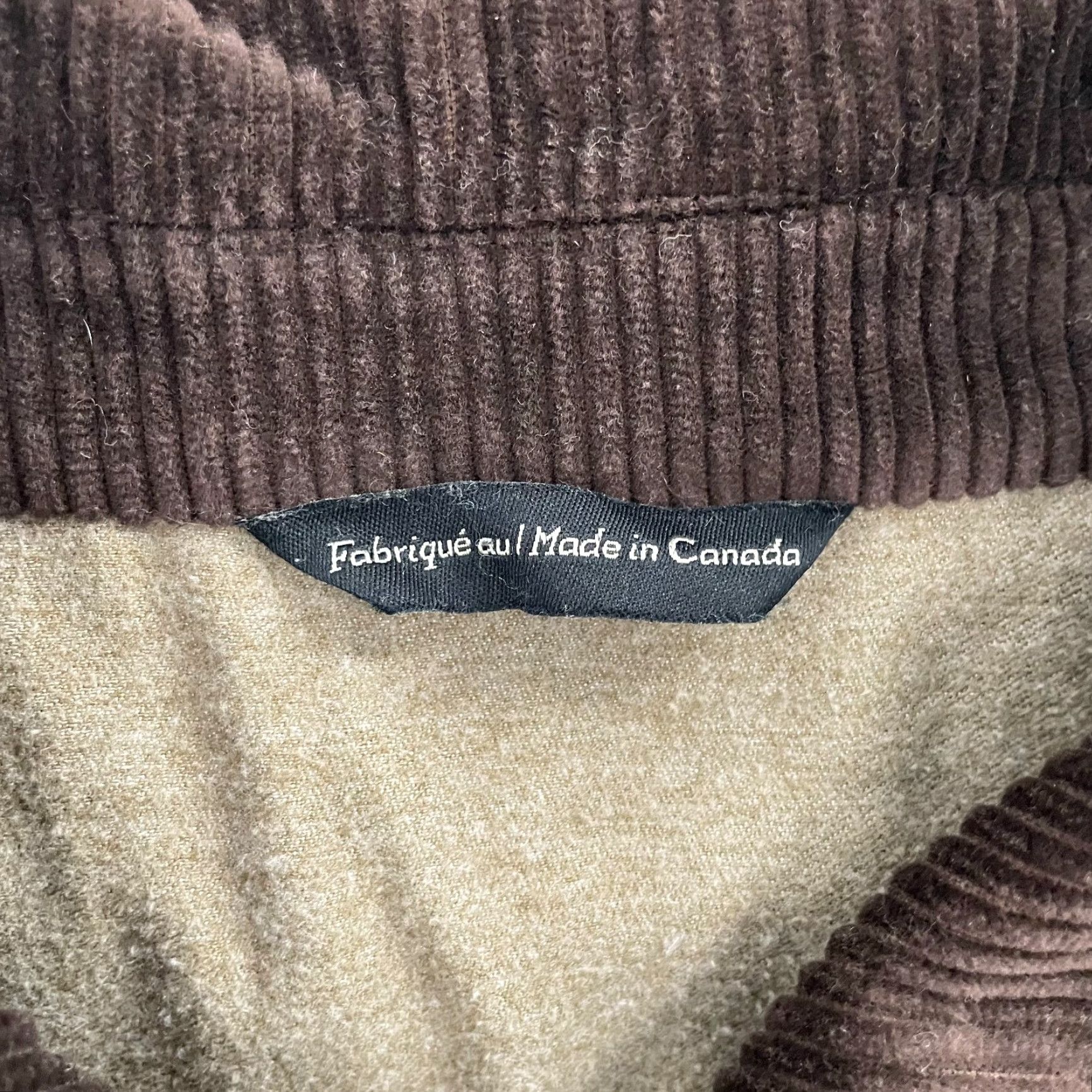 Vintage VINTAGE The Andover Shop Men’s Overcoat Jacket Wool Blend Brown 42R Quilted Fall Winter Size US XS / EU 42 / 0 - 7 Thumbnail