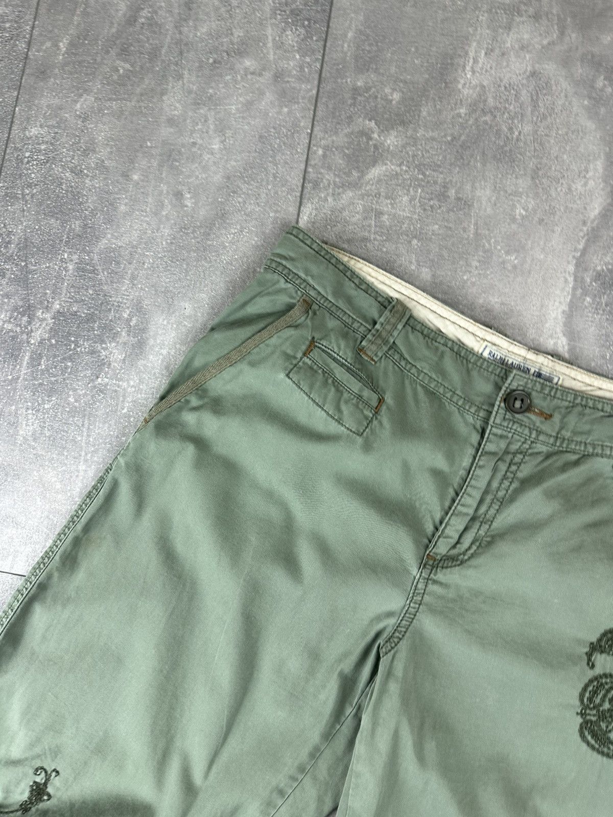 Polo Ralph Lauren Women’s Polo Jeans Company Ralph Lauren Baggy Vintage Pants Size 32" / US 10 / IT 46 - 7 Thumbnail
