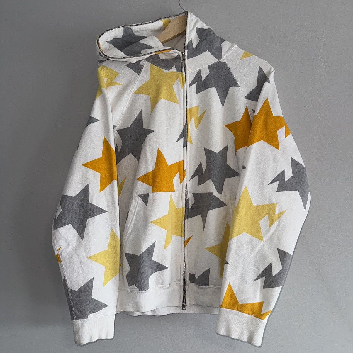 Bape × Nigo RARE Matsuyama Sta Pattern Full Zip Hoodie Size US M / EU 48-50 / 2 - 2 Thumbnail