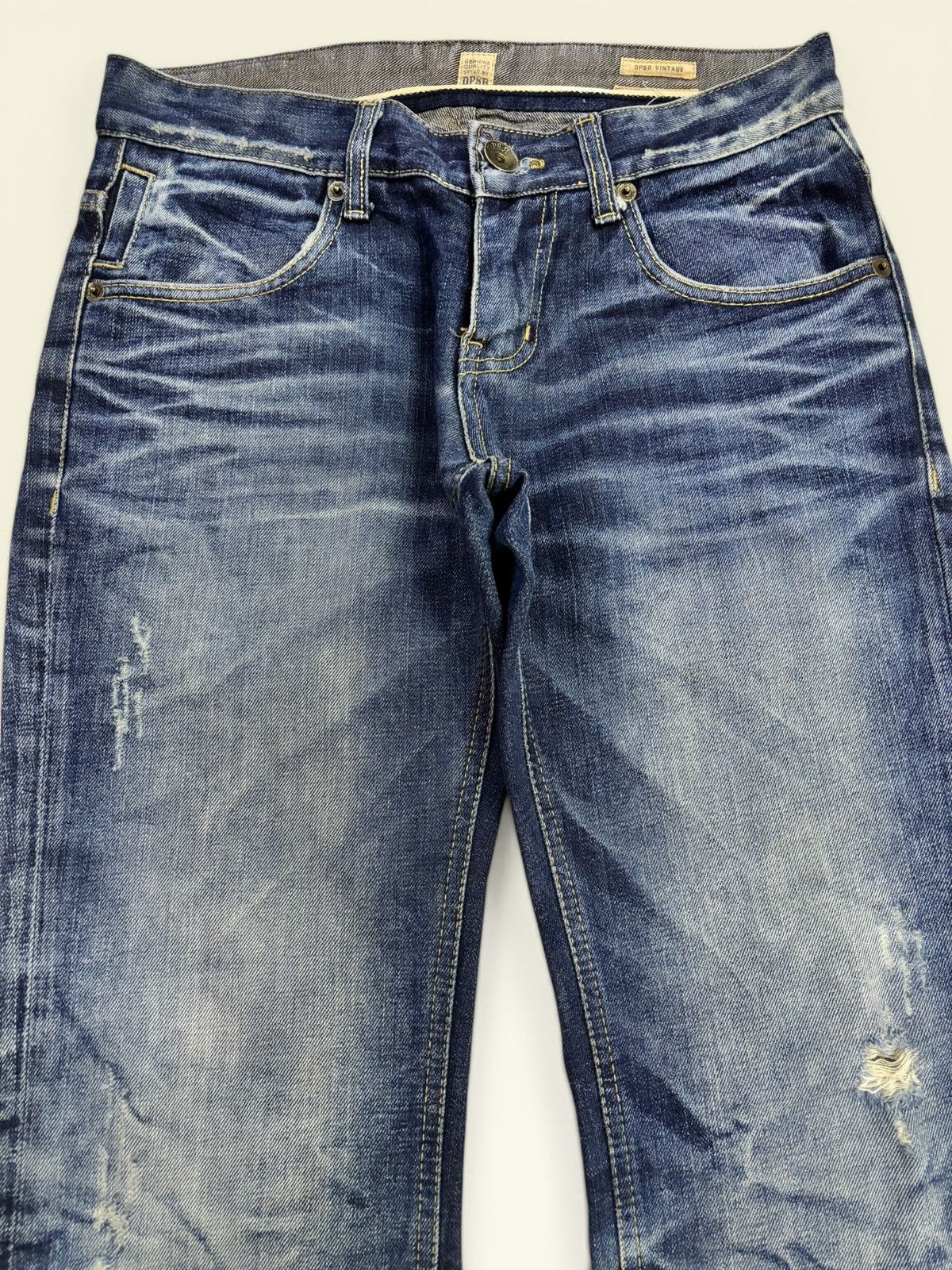 GOSTAR DE FUGA Grunge DPSR Whisker Clawmark Fade Distress Jeans Size US 30 / EU 46 - 5 Thumbnail