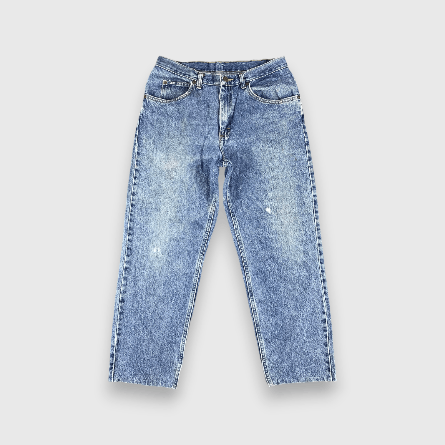 Lee Vintage Blue Wash Lee Jeans-J2496 Size US 32 / EU 48 - 1 Thumbnail