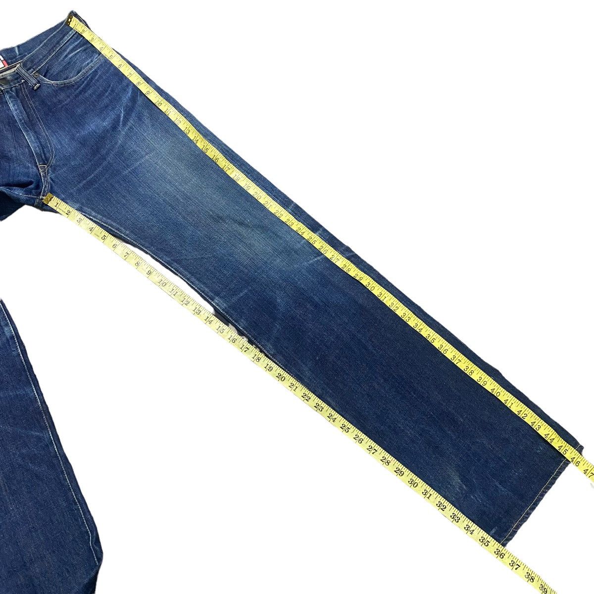 Japanese Brand Ultra Master Peacemakers Denim Selvedge Jeans Size US 30 / EU 46 - 16 Thumbnail