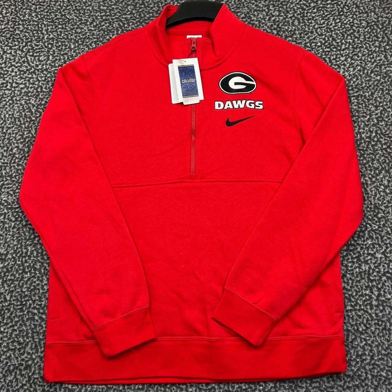 Nike Nike Sweatshirt Men L Fleece Georgia Bulldogs NCAA Half Zip Size US L / EU 52-54 / 3 - 1 Thumbnail