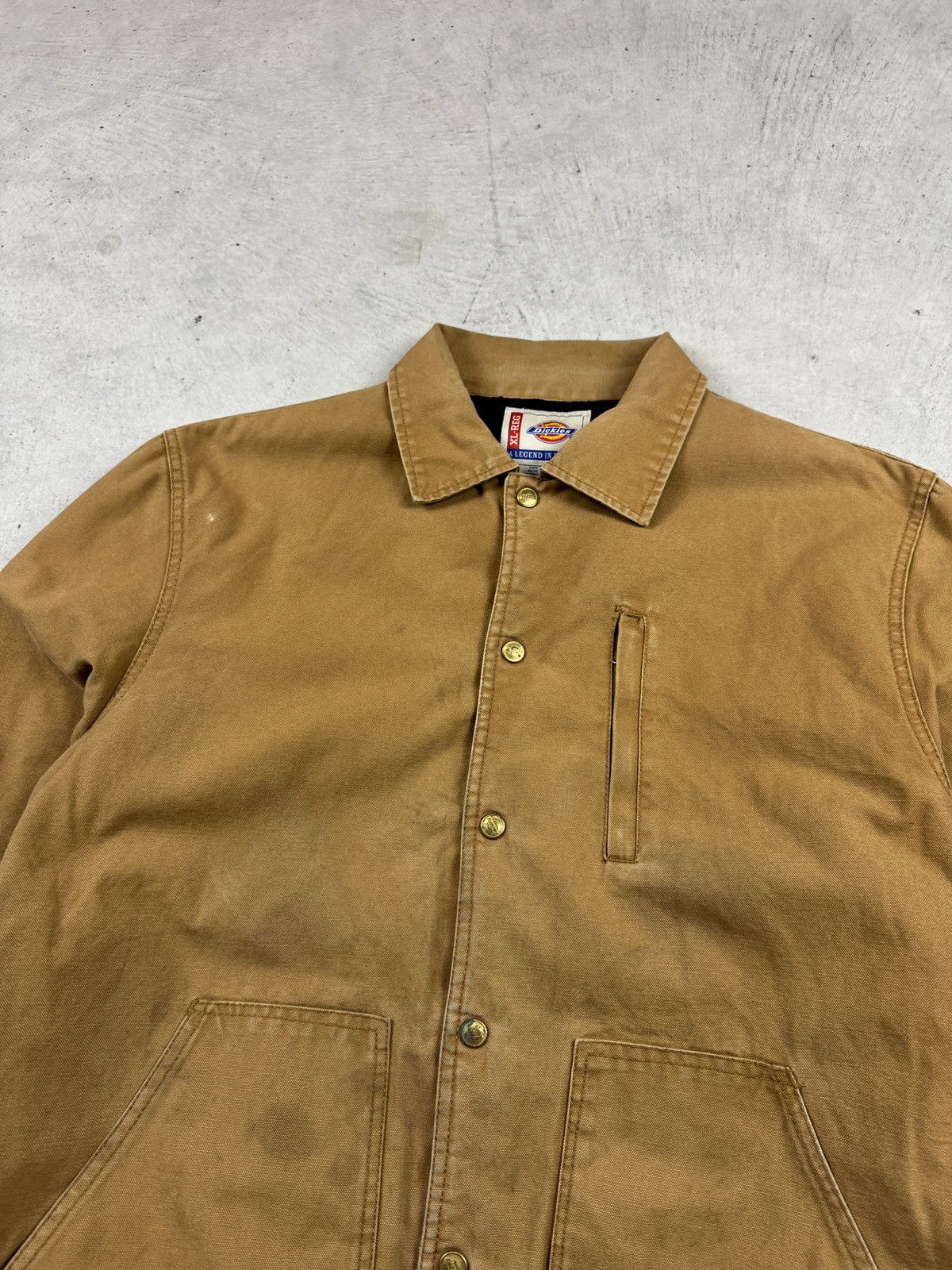 Dickies × Vintage Dickies Tan Work Jacket Size US XL / EU 56 / 4 - 4 Thumbnail