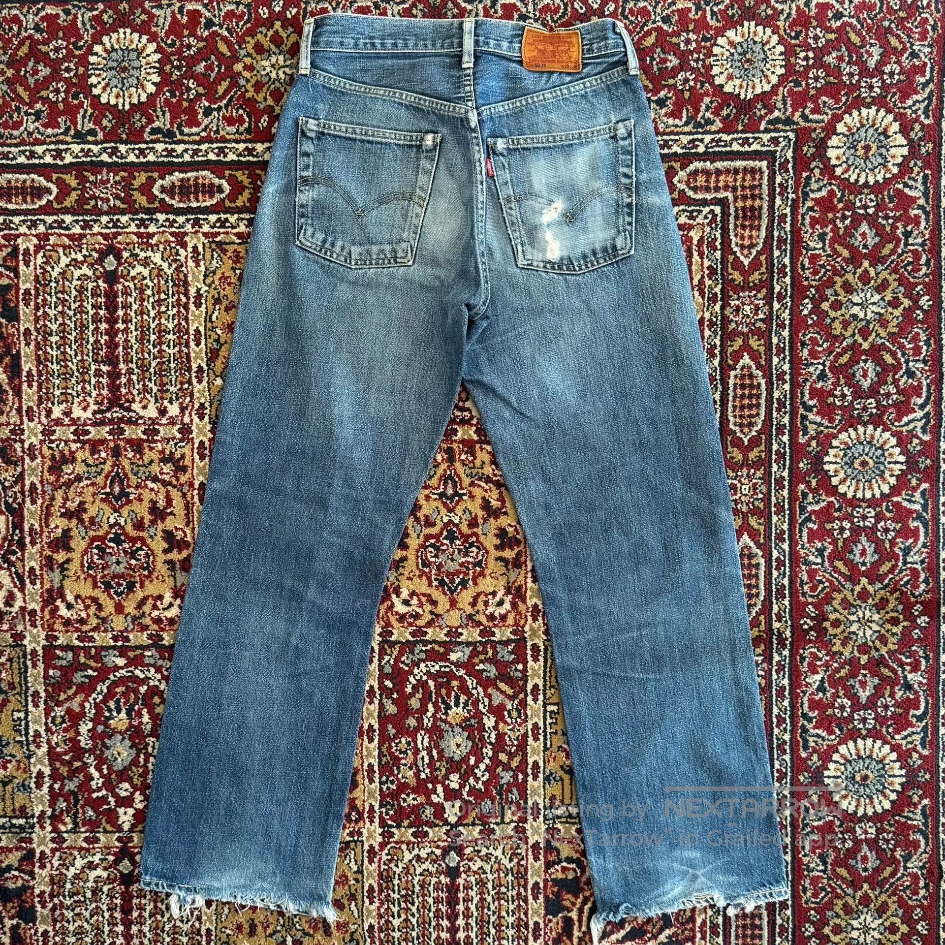 Other Vintage Levis 503 Distressed Jeans. Size US 28 / EU 44 - 5 Thumbnail