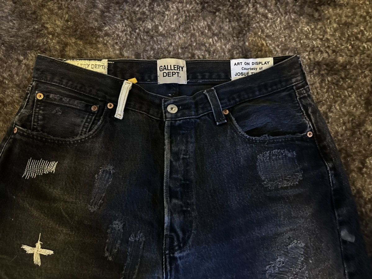 Gallery Dept. Gallery Dept. Fuck Face denim Size US 33 - 2 Thumbnail