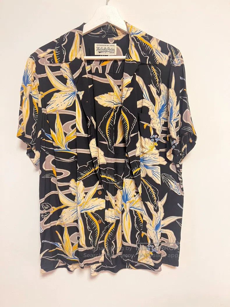 Wacko Maria Wacko Maria Lily Pattern Road Hawaiian Shirt Size US S / EU 44-46 / 1 - 1 Thumbnail