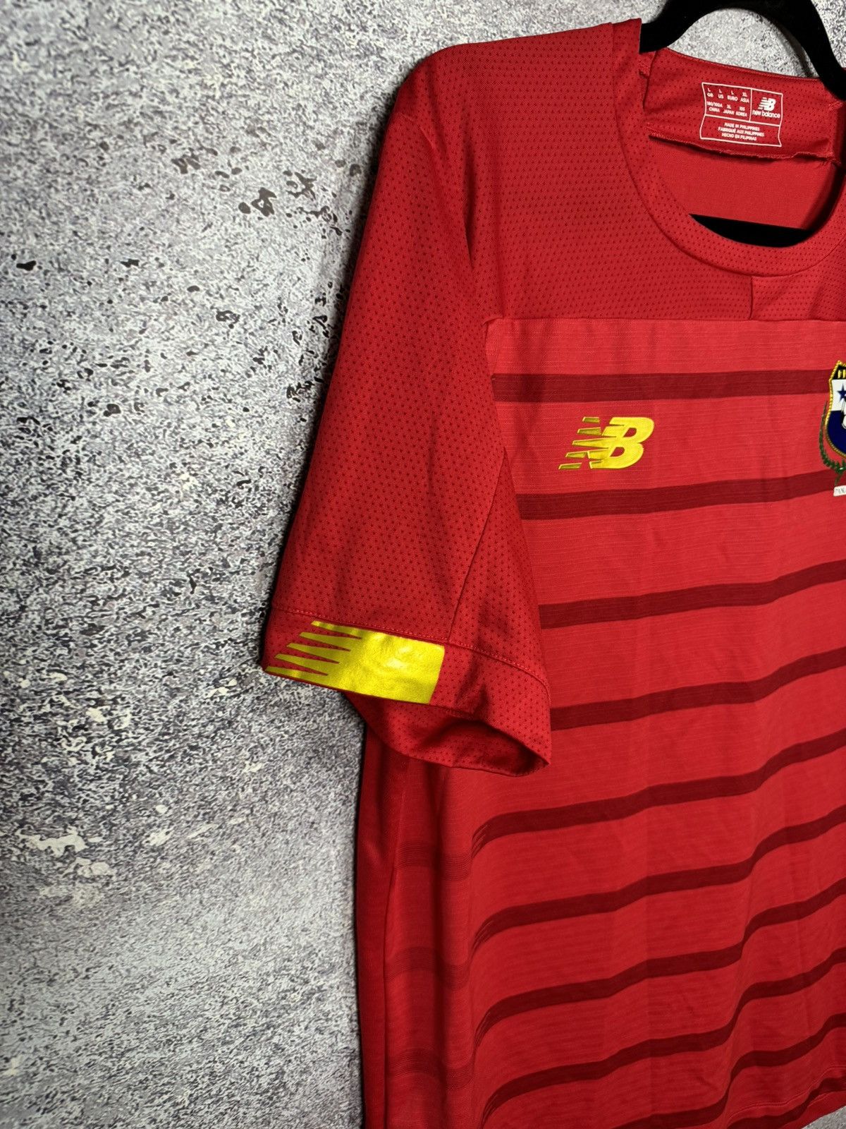 New Balance Panama National Team 2020 International NB Soccer Jersey Size US L / EU 52-54 / 3 - 5 Thumbnail