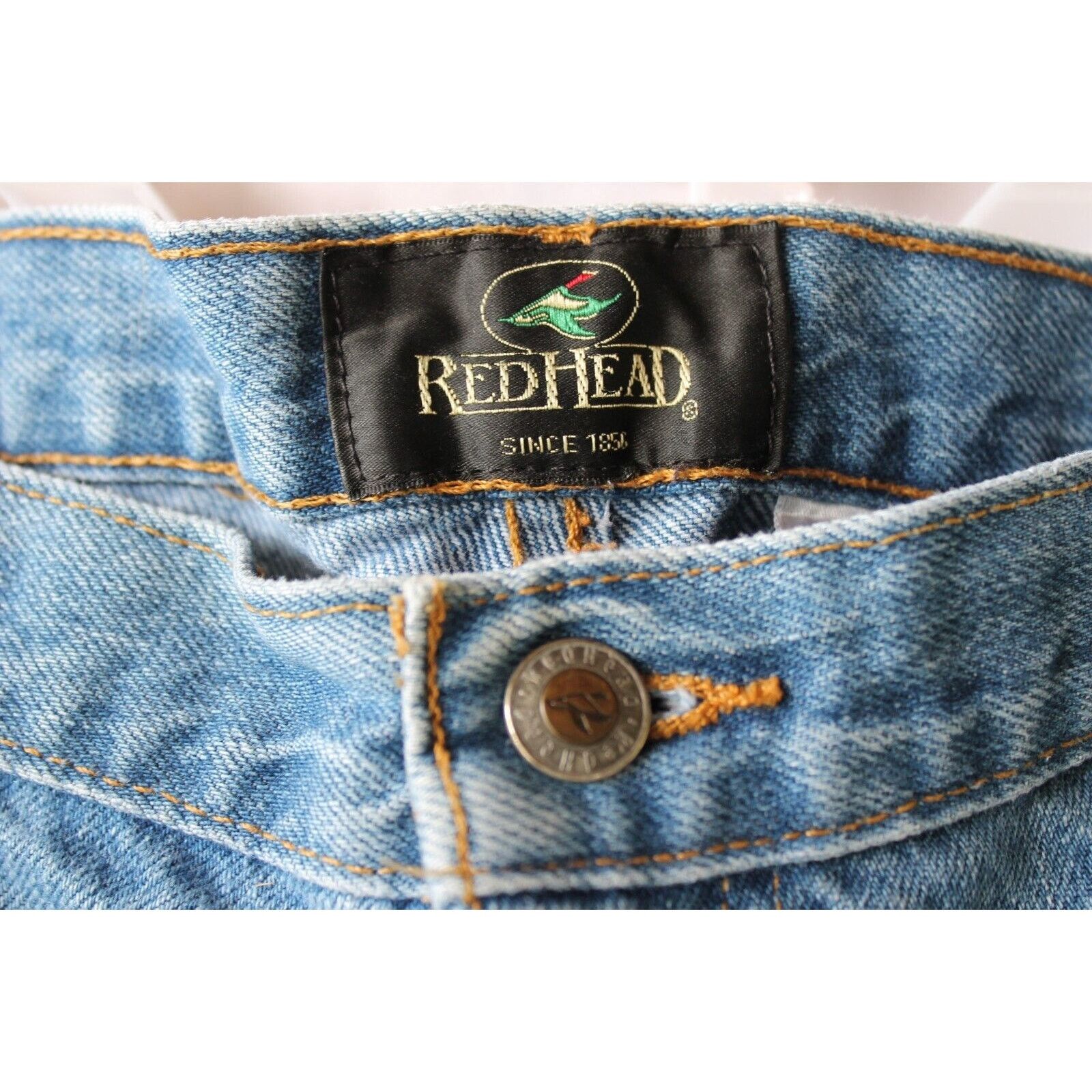 Redhead REDHEAD / BASS PRO SHOP Jeans Mens 42X30 Blue Denim Cotton Size US 42 / EU 58 - 3 Thumbnail