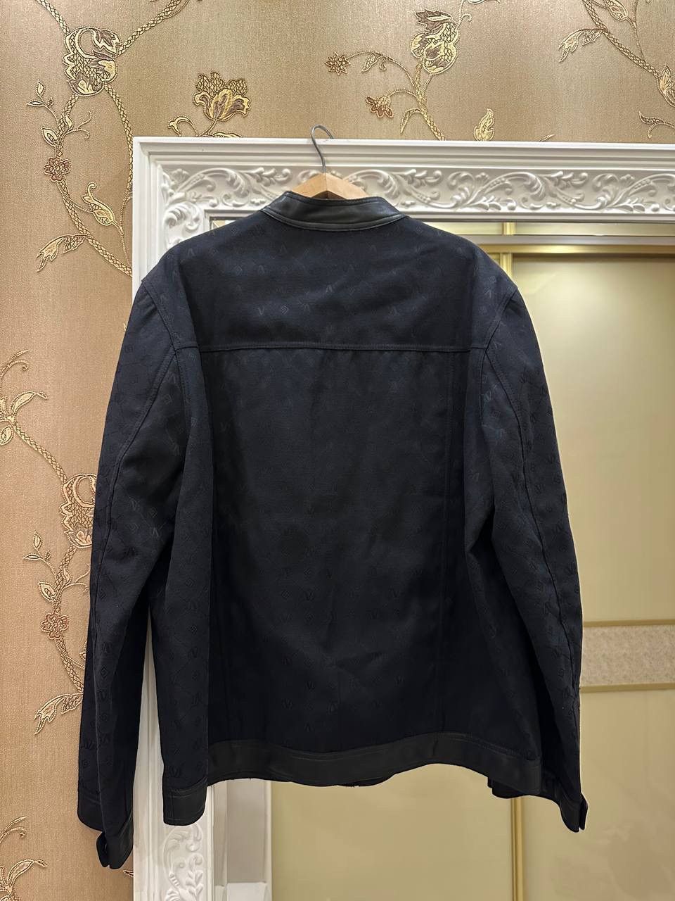 Versace × Vintage Versace Collection Fabric/Leather Jacket Very Rare Size L Size US L / EU 52-54 / 3 - 4 Thumbnail