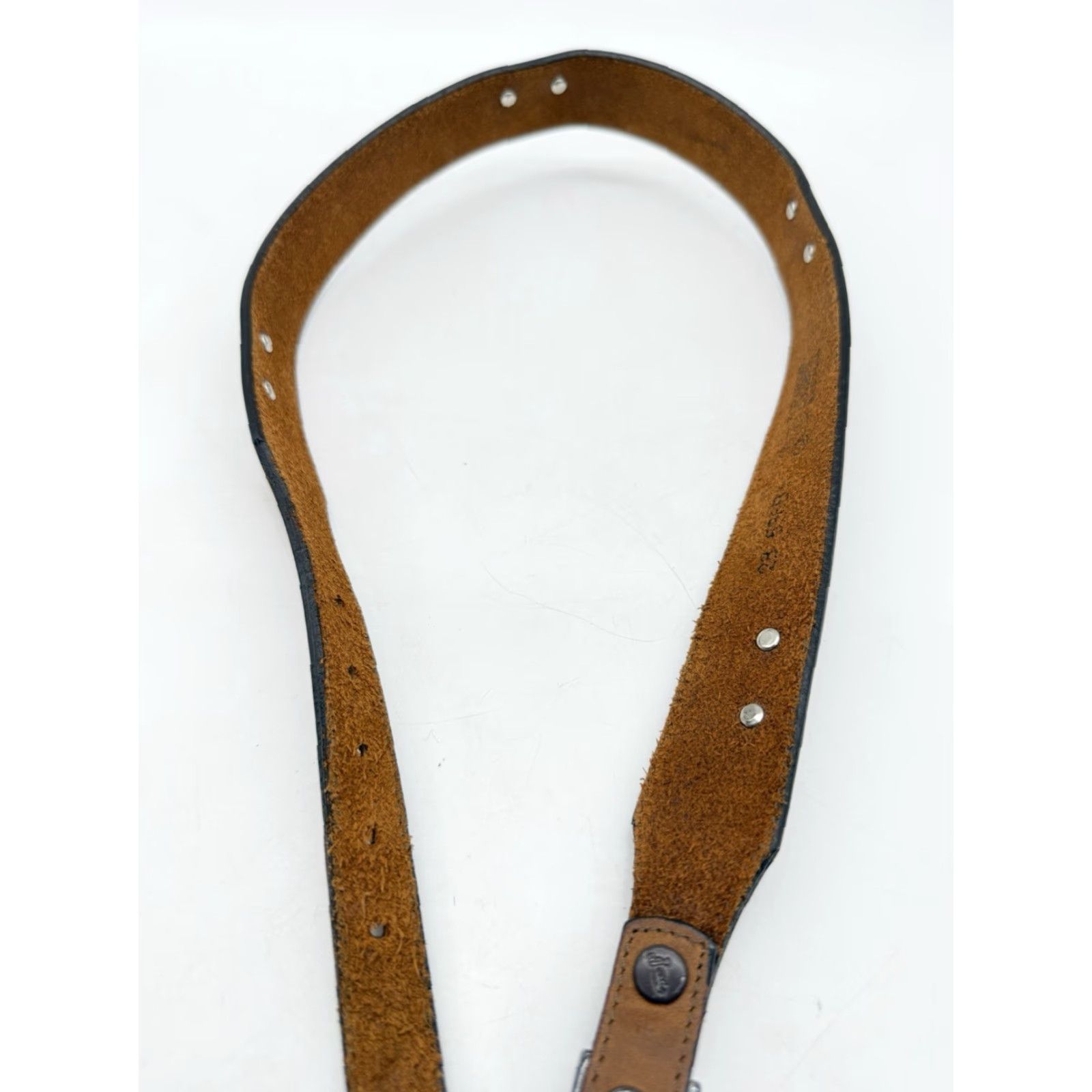 Vintage VINTAGE Justin Belt Women Leather Brown Heart Floral Pattern Size 28 Western USA Mens no Size 4XL / US 24-26 - 5 Thumbnail