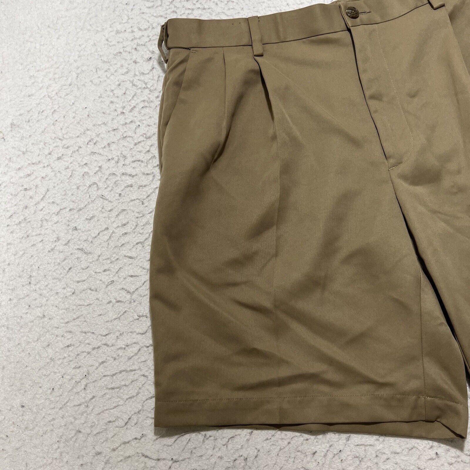 Roundtree & Yorke Roundtree & Yorke Performance Brown 9" Inseam Chino Shorts Size US 38 / EU 54 - 3 Thumbnail