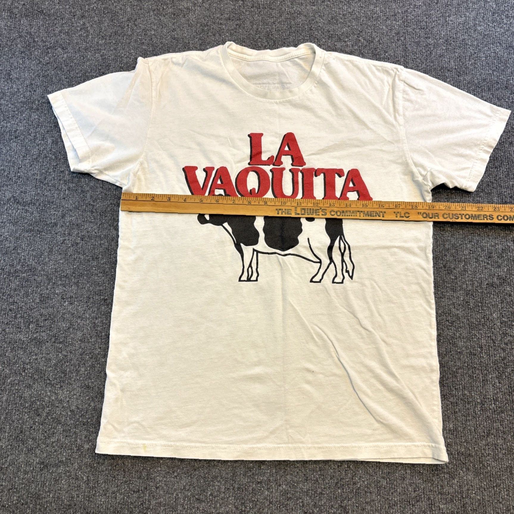 Vintage VINTAGE Johnny Plantain La Vaquita Miami T Shirt 305 Cafecito Donah Menu White M/L Unisex Adults Short Sleeve Crew Neck Cotton Logo 90s Size US M / EU 48-50 / 2 - 4 Thumbnail