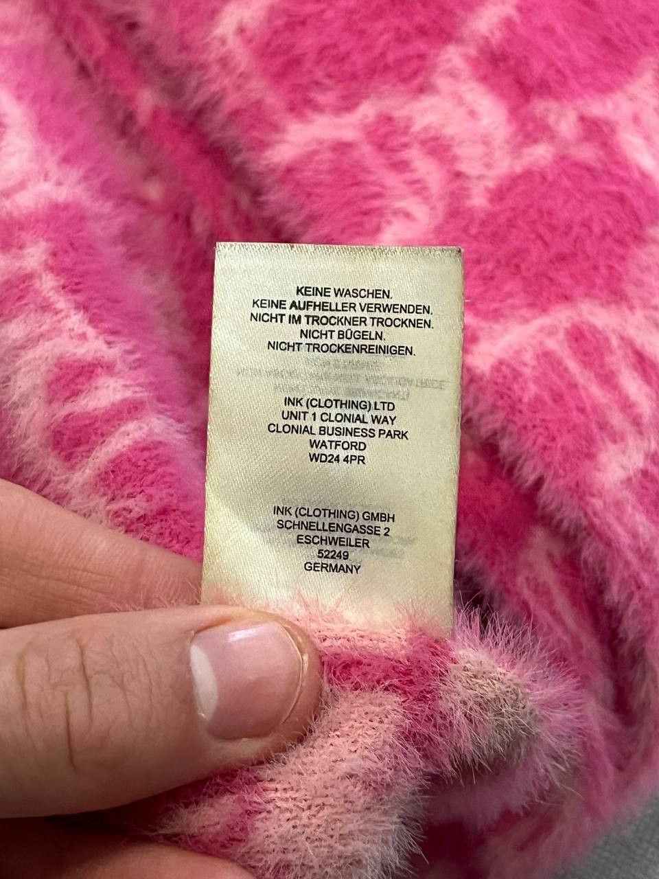 Juicy Couture Juice Couture Scarf Pink Monogram Nylon Size ONE SIZE - 6 Thumbnail