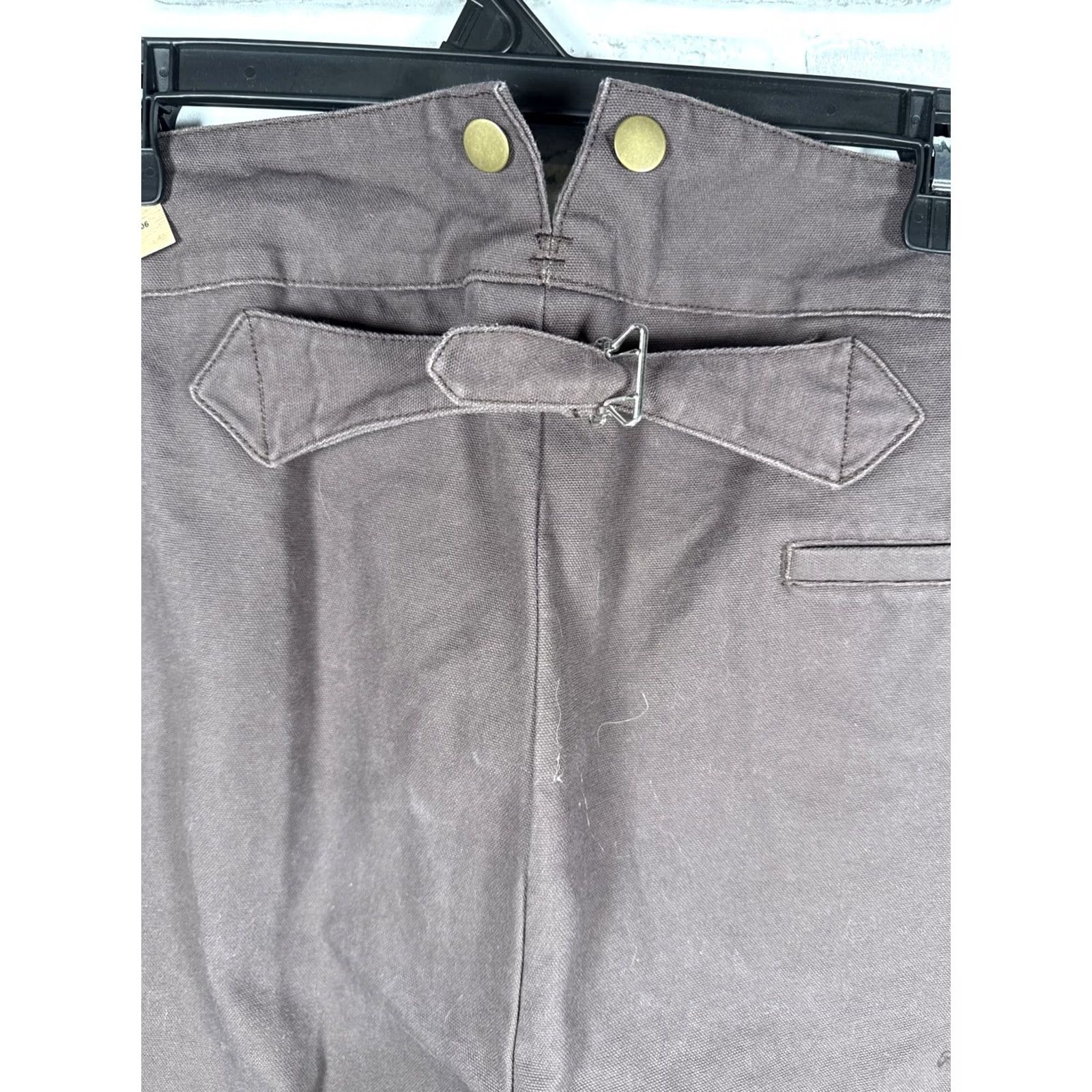 Scully VINTAGE NWT Scully Rangewear Cinch Buckle Back Rancher Pants Canvas Western Mens 40x38 Size US 40 / EU 56 - 4 Thumbnail