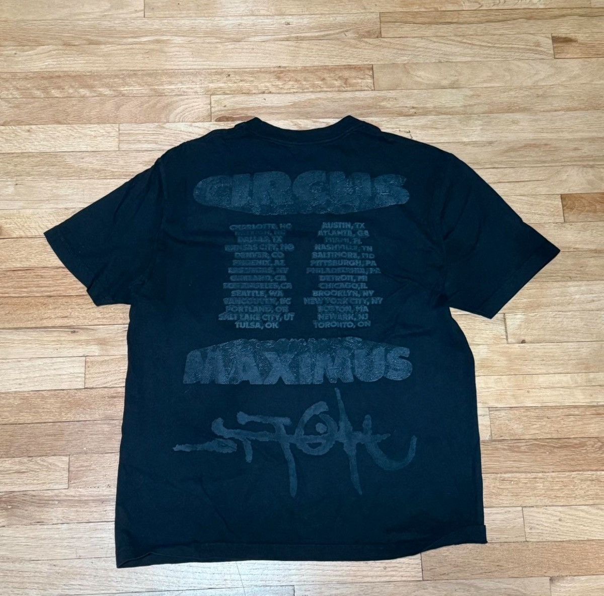 Travis Scott Travis Scott Concert T shirt from Sofi Concert 2023 Size US XL / EU 56 / 4 - 2 Thumbnail