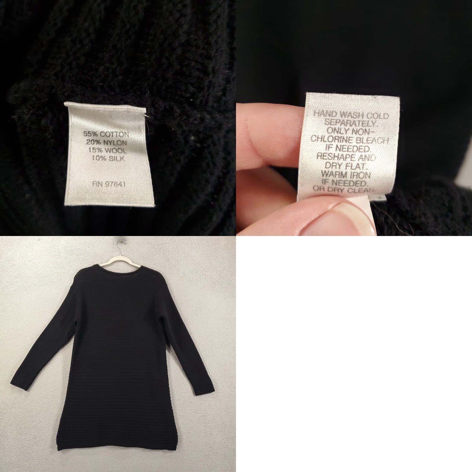 J. Jill J. Jill Dress Womens M Blue Knit Shift Dress Classic Size M / US 6-8 / IT 42-44 - 8 Thumbnail
