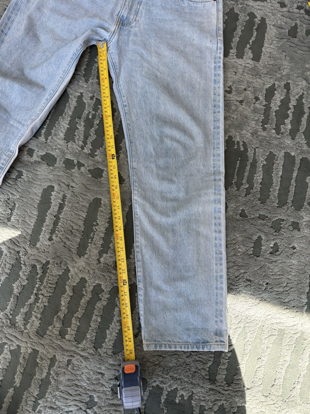 Noah Made In USA Light Blue Stonewash Selvedge Five Pocket Denim Size US 32 / EU 48 - 12 Thumbnail