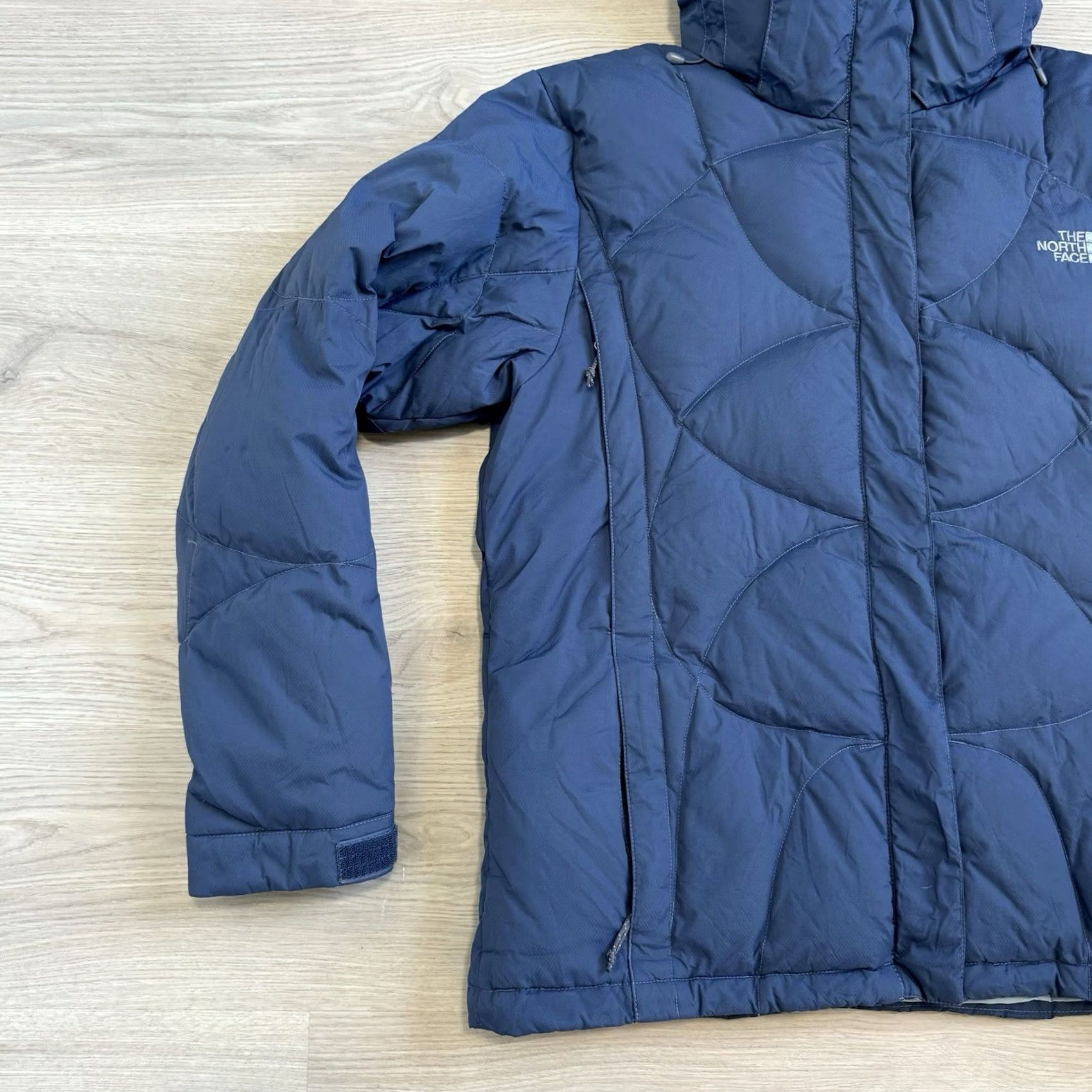 The North Face Vintage The North Face Jacket Women’s L Blue Down Puffer Quilted 600 Ski Ice Size L / US 10 / IT 46 - 2 Thumbnail