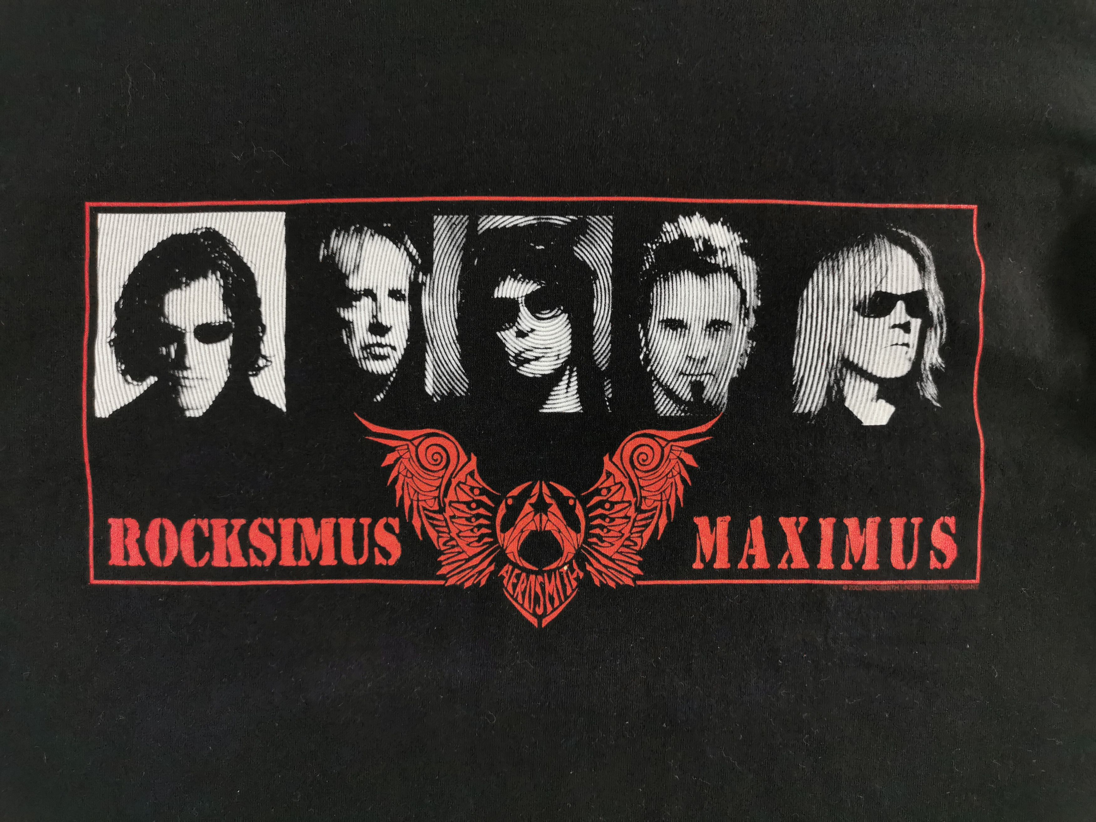 Aerosmith Vintage Aerosmith American Hard Rock Band Made In USA Size US L / EU 52-54 / 3 - 4 Thumbnail