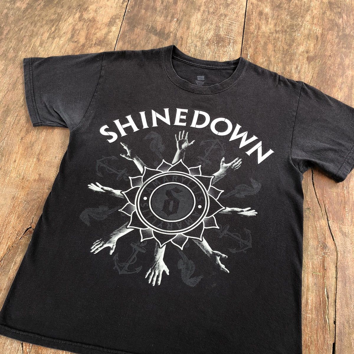 Vintage Shinedown Band Rare T Shirt