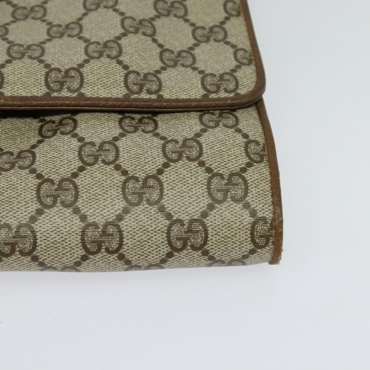 Gucci GUCCI GG Supreme Shoulder Bag Pvc Beige Gold 118 02 050 Size ONE SIZE - 11 Thumbnail