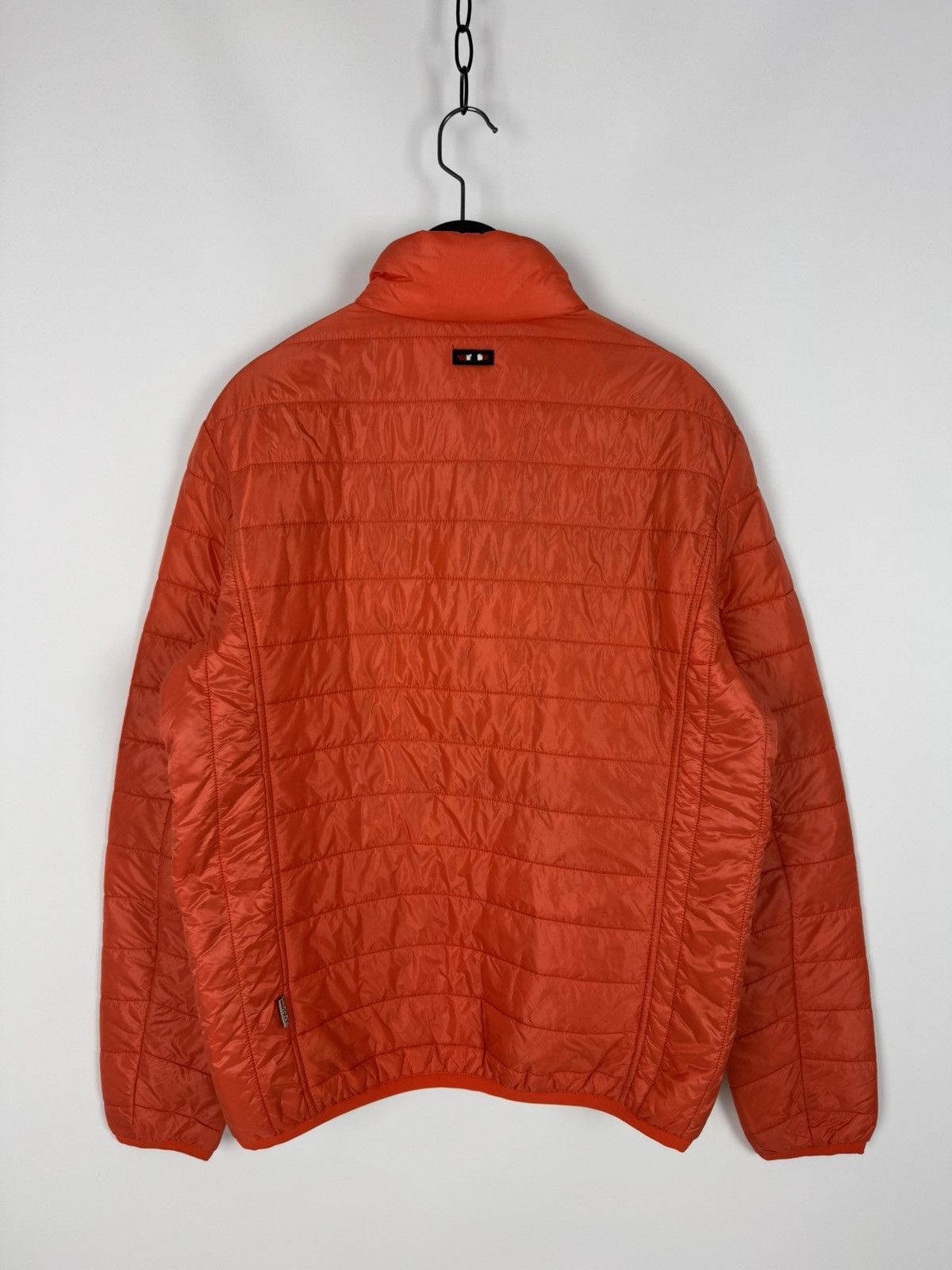 Napapijri Napapijri Quilted Orange Light Jacket Size US L / EU 52-54 / 3 - 9 Thumbnail