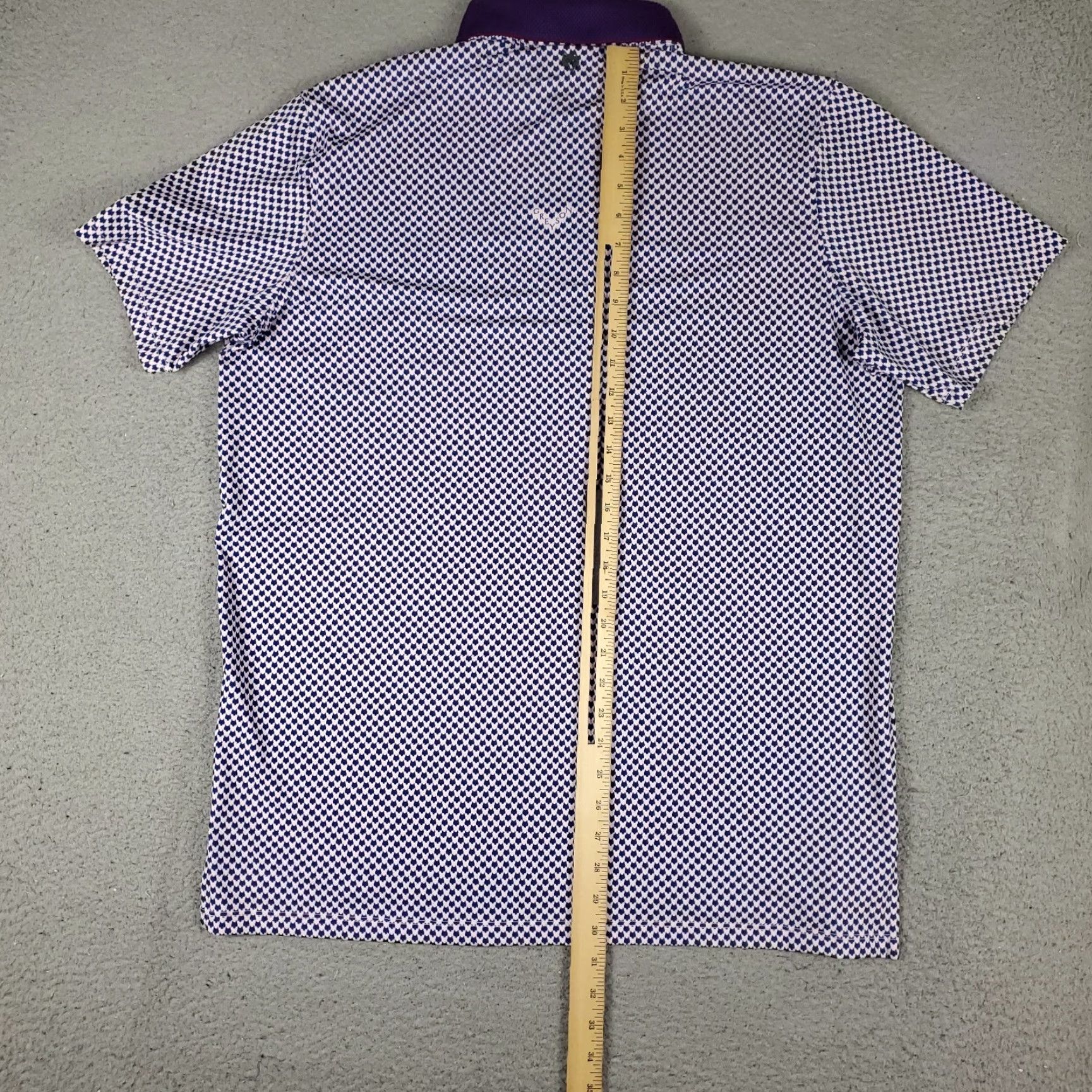 Vintage Greyson Polo Shirt Mens Large AOP Wolf Print Golf Blue Pink Purple Print Polo Shirt Mens L Polo Greyson Wolf AOP Print Golf Casual Sports Size US L / EU 52-54 / 3 - 6 Thumbnail