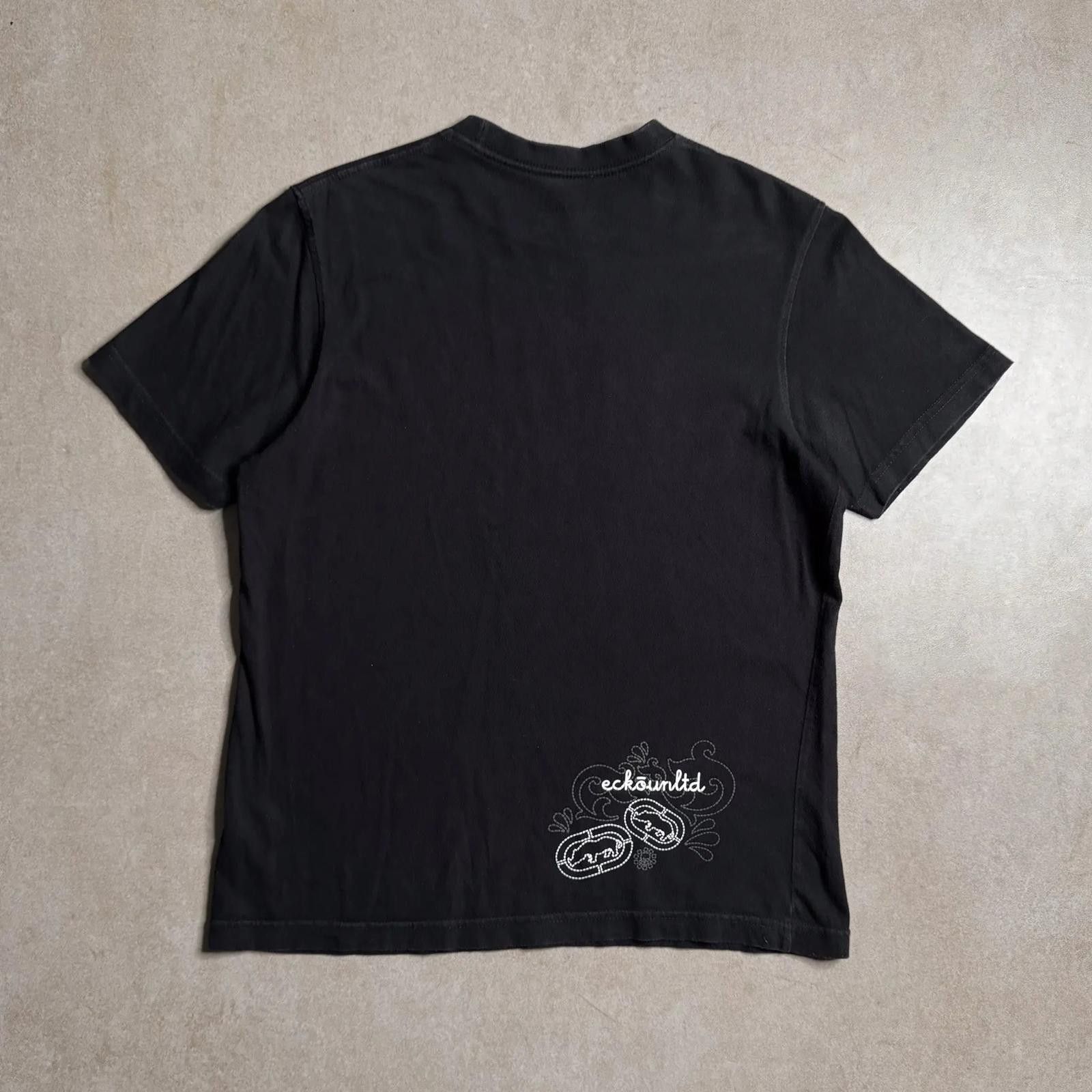 Ecko Unltd. Vintage Ecko Unltd Black T-shirt - 3XS Size US XS / EU 42 / 0 - 2 Thumbnail