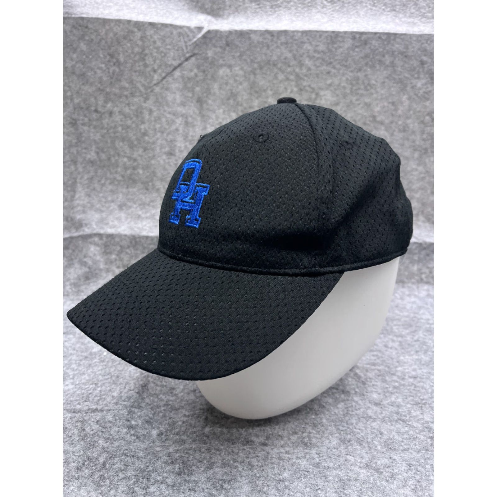 Vintage Cameo Hat Cap Baseball Men One Size Black 100% Polyester Adjustable Football Logo Outdoors Highschool Mens Size ONE SIZE - 4 Thumbnail