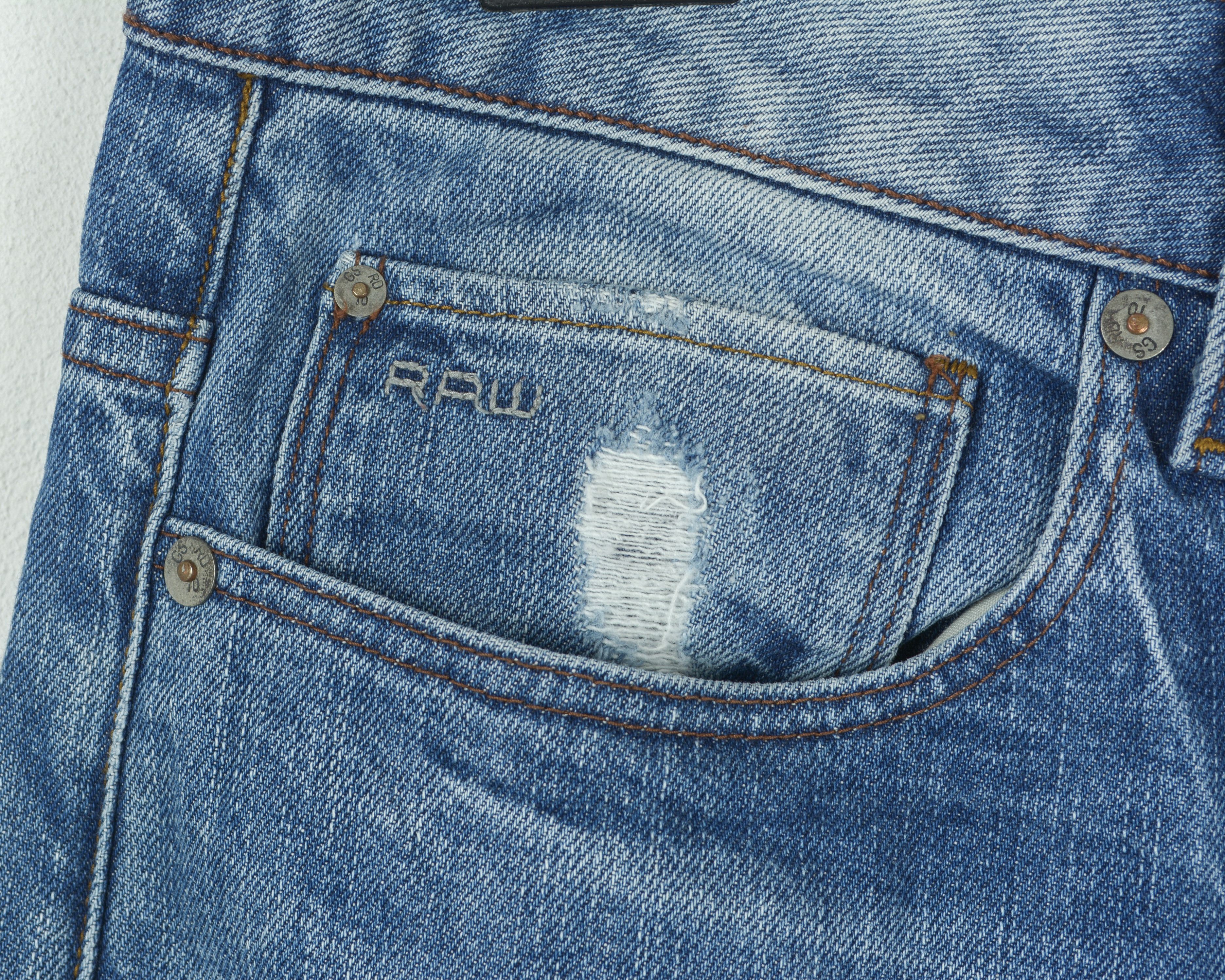 G-Star 3301 W32 L32 Regular Fit Straight Jeans Denim Pants Trousers Size US 32 / EU 48 - 4 Thumbnail