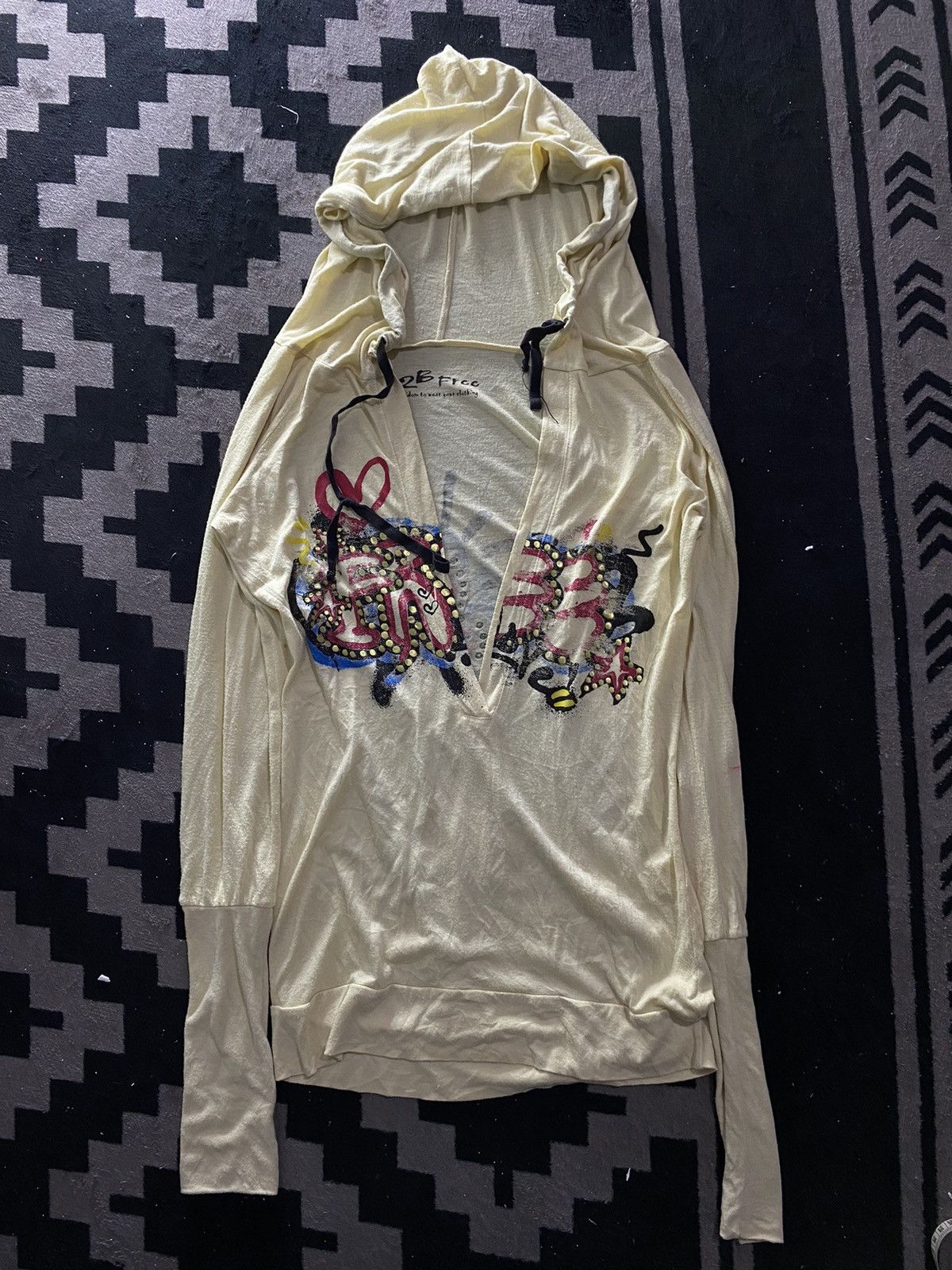 If Six Was Nine × Japanese Brand × Le Grande Bleu (L.G.B.) 2b free art sweatshirt hoodie lgb style Size US M / EU 48-50 / 2 - 1 Thumbnail