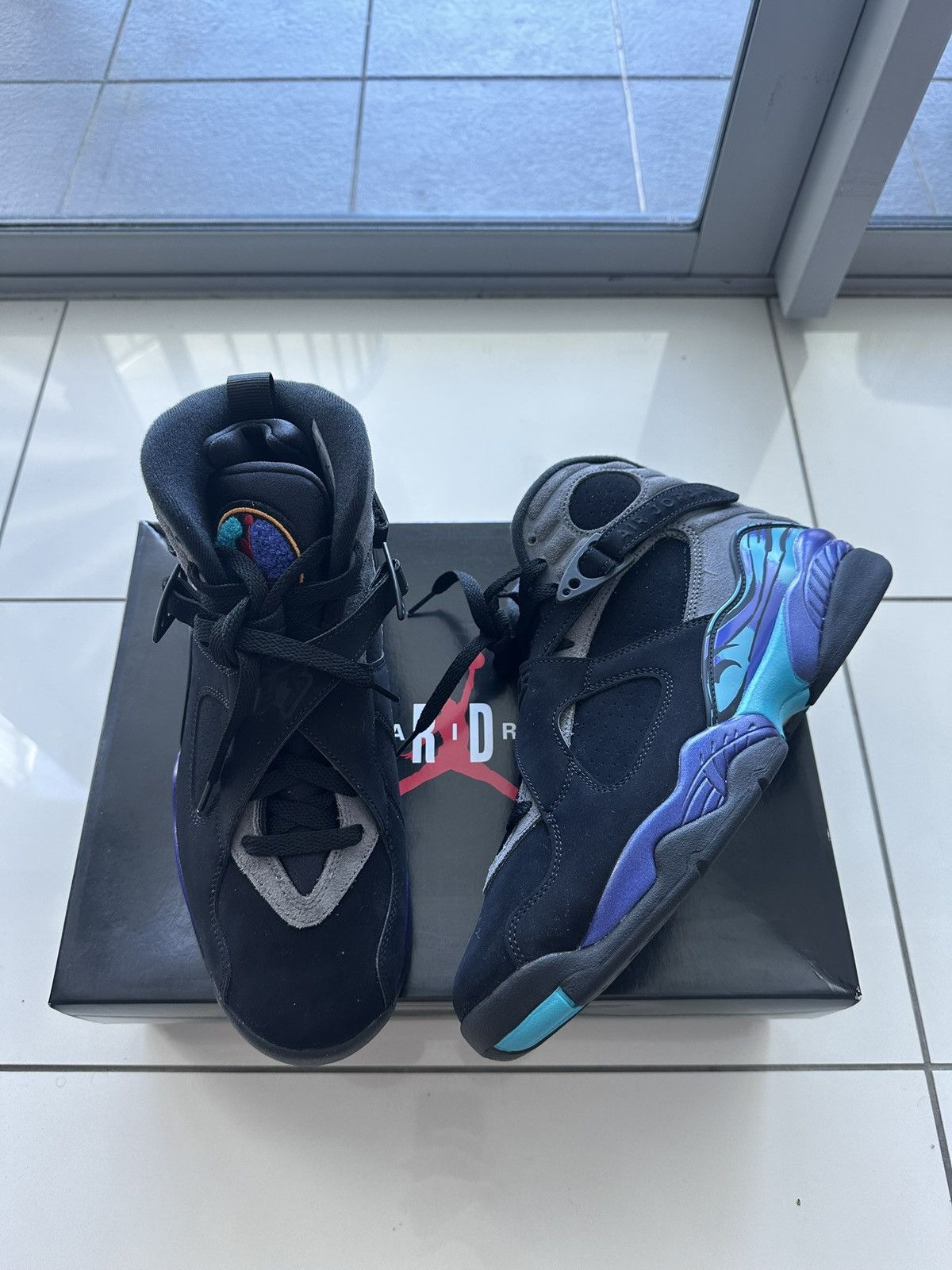Jordan Brand Jordan 8 aqua Size US 9 / EU 42 - 2 Thumbnail